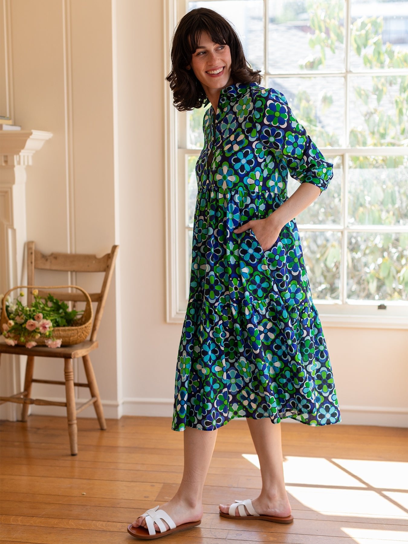 RUTHIE dress Jubilee Blue - Lesley Evers - Best Seller - Dress - jubilee