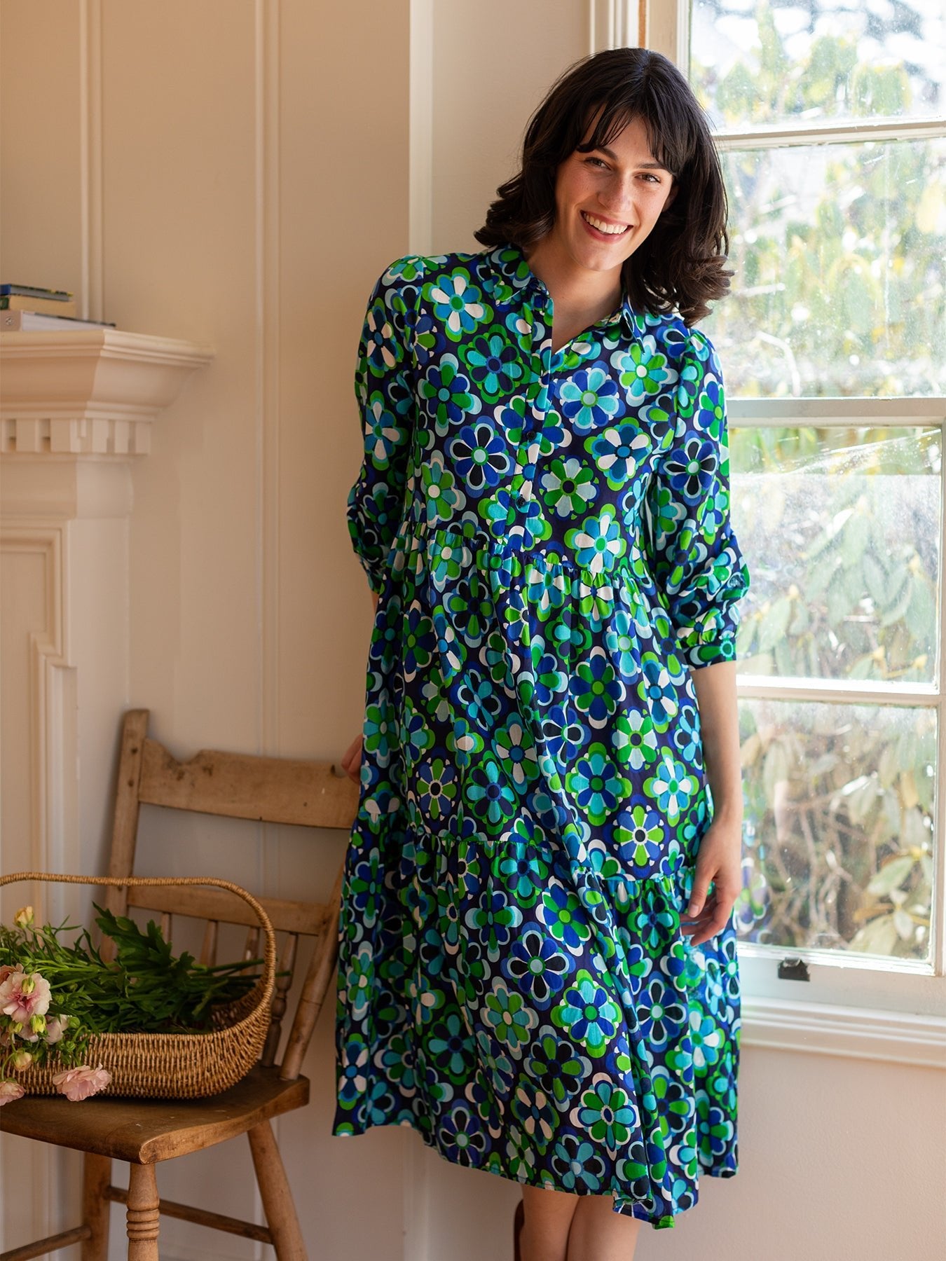 RUTHIE dress Jubilee Blue - Lesley Evers - Best Seller - Dress - jubilee