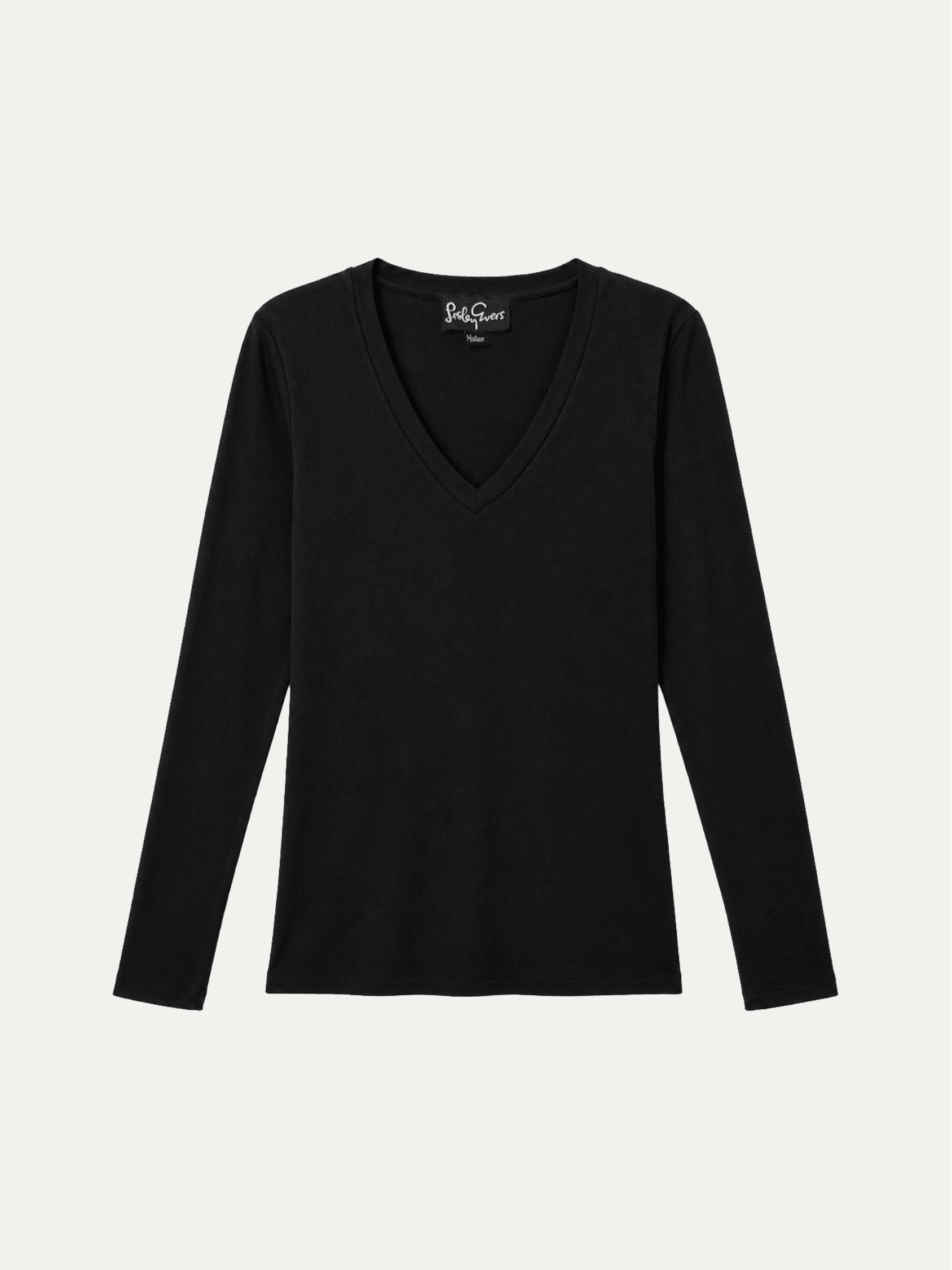 RYLEE tee Black - Lesley Evers-Black-black and white-Shop