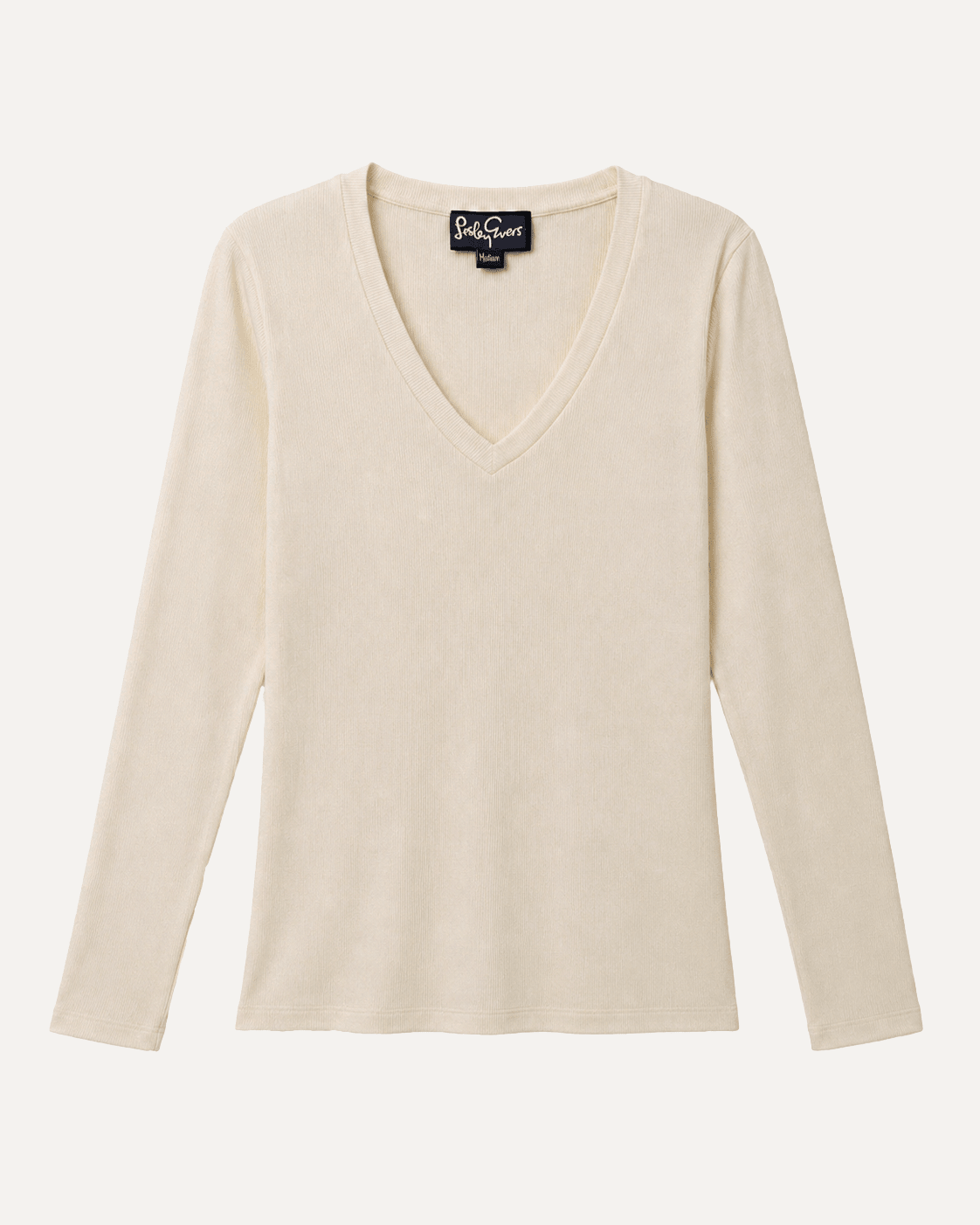 RYLEE tee Ivory - Lesley Evers-Black-black and white-Shop
