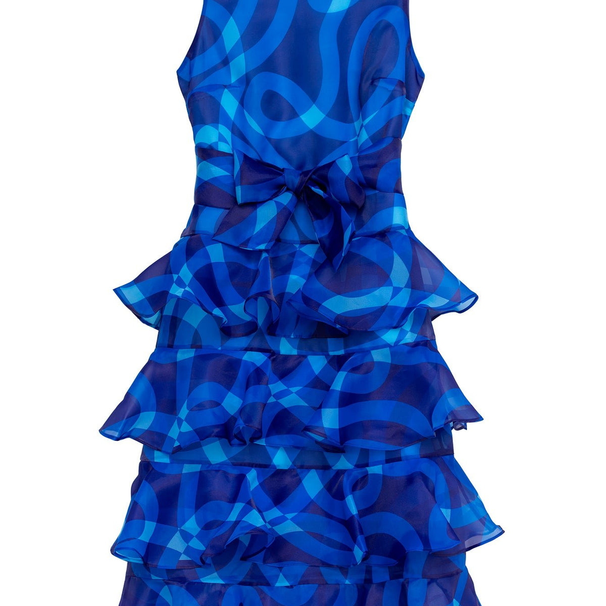 princess polly baby blue dress Sarah Dark Blue Chiffon Dress with Dots – Whisper Mint