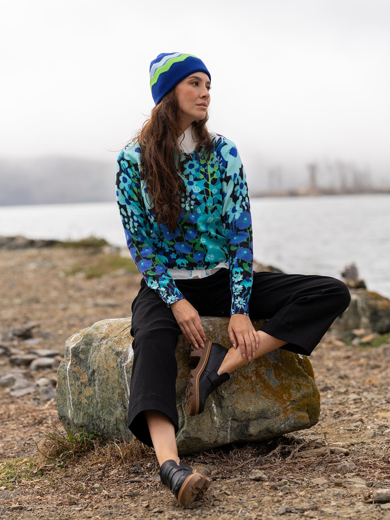 SCALLOP Beanie Seabreeze - Lesley Evers - Best Seller - hat - Shop