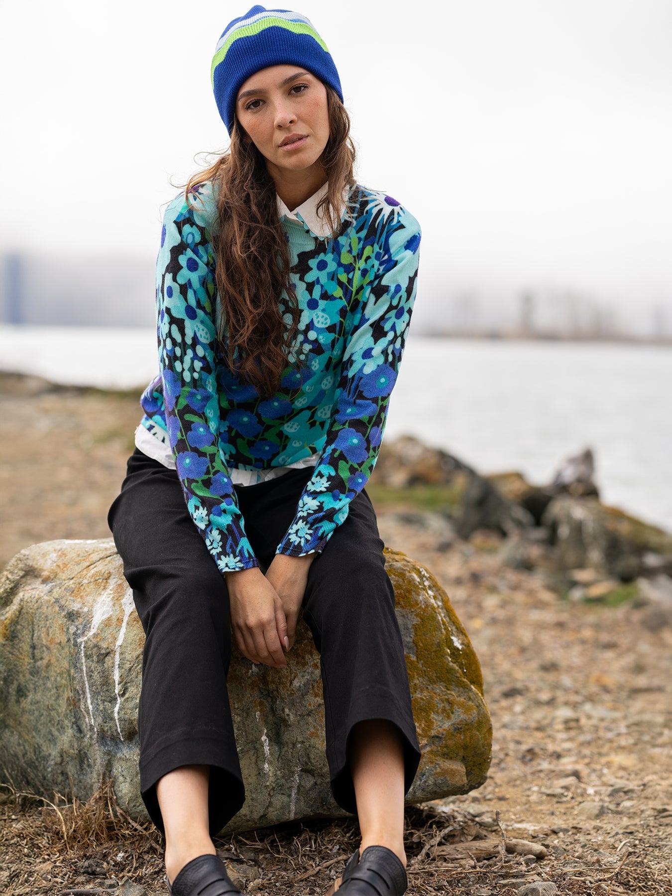 SCALLOP Beanie Seabreeze - Lesley Evers - Best Seller - hat - Shop