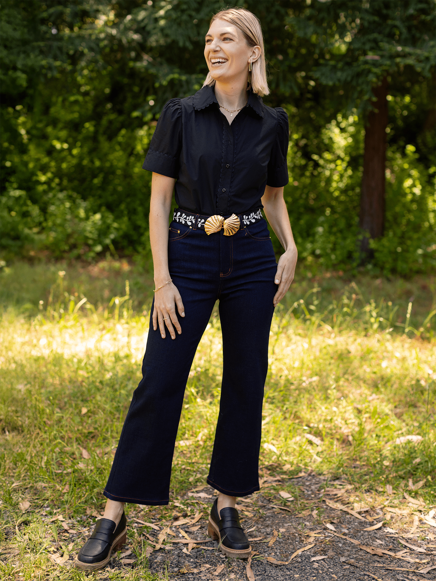 SHELLS Belt Buckle - Lesley Evers - Accessories - accessory - pebble