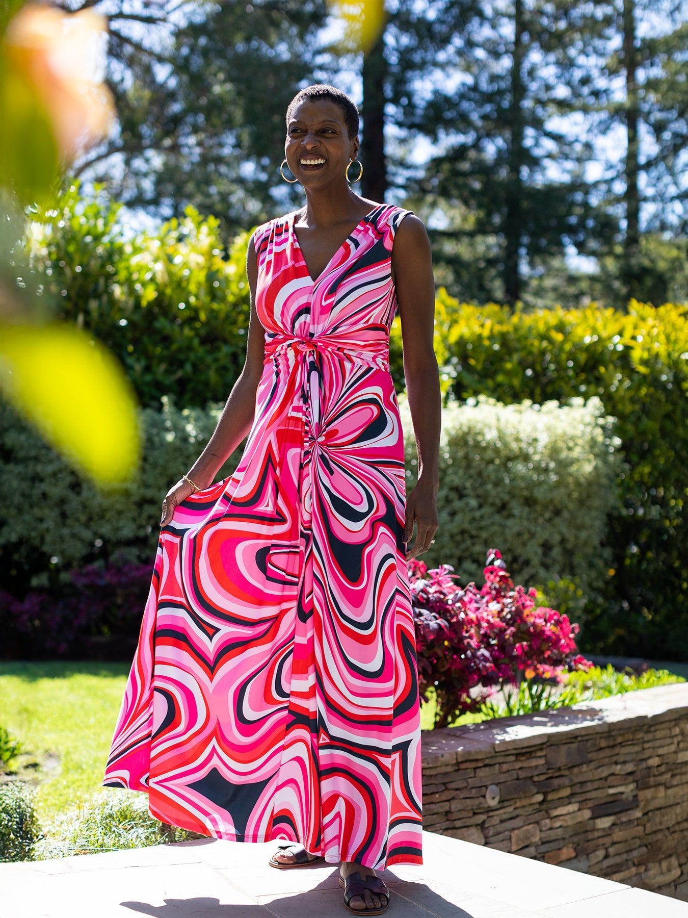 SIENNA dress Pinwheel Pink - Lesley Evers - Dress - Flower Power - Shop