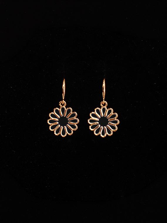 Single Spritz Earrings Midnight - Lesley Evers - Accessories - accessory - pebble