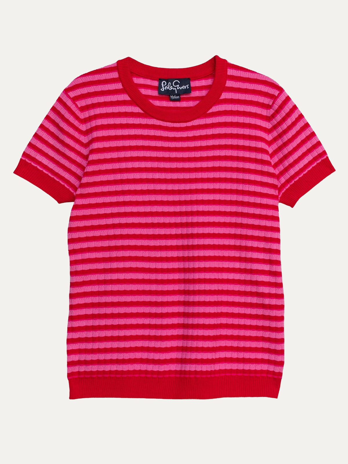 SKYLAR knit top Pink - Lesley Evers-knit-knitwear-Shop