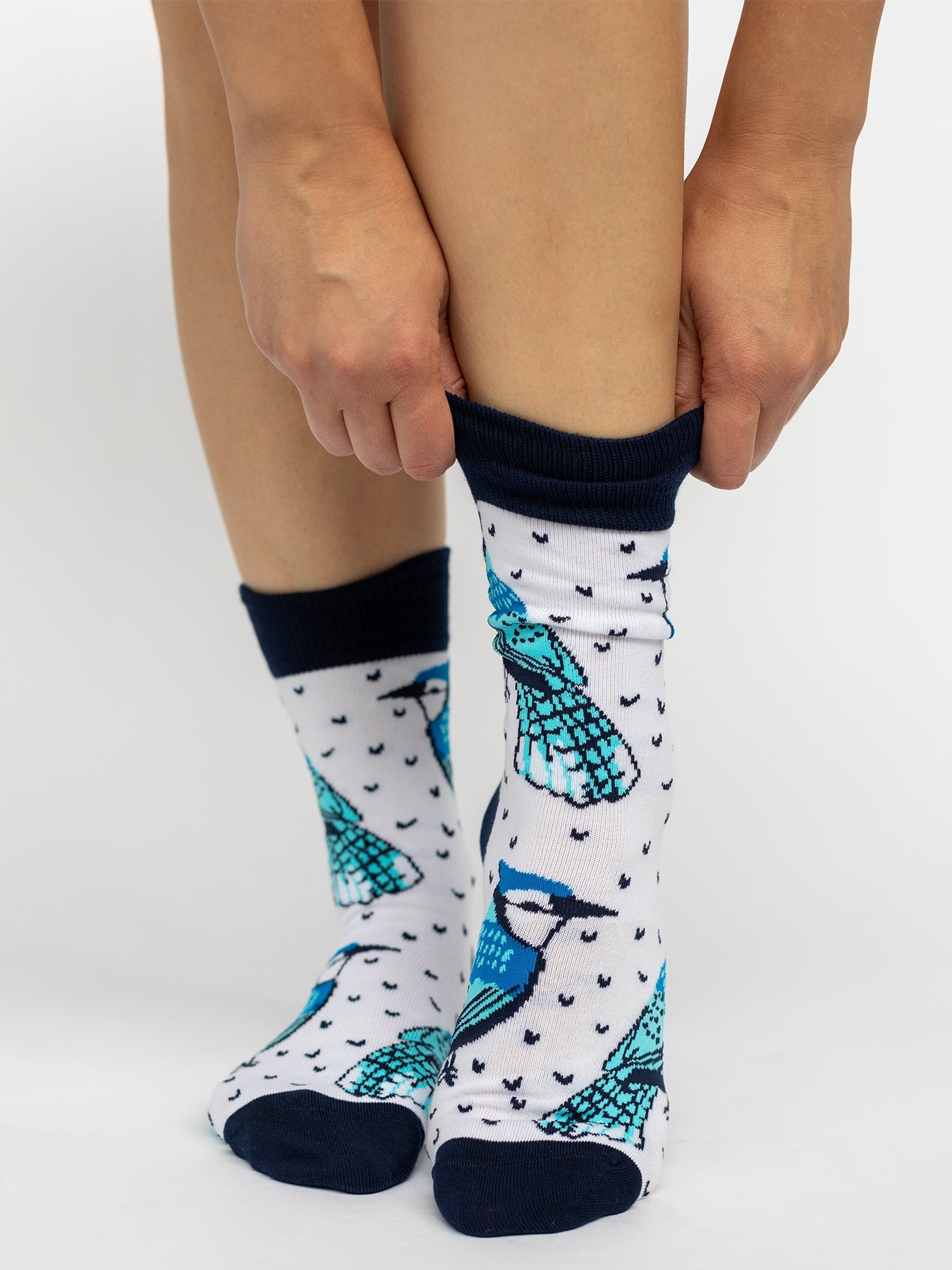 SOCKS Bluejays - Lesley Evers - 23 - HG100 - W3 - 23pinkrobeset - colorful socks