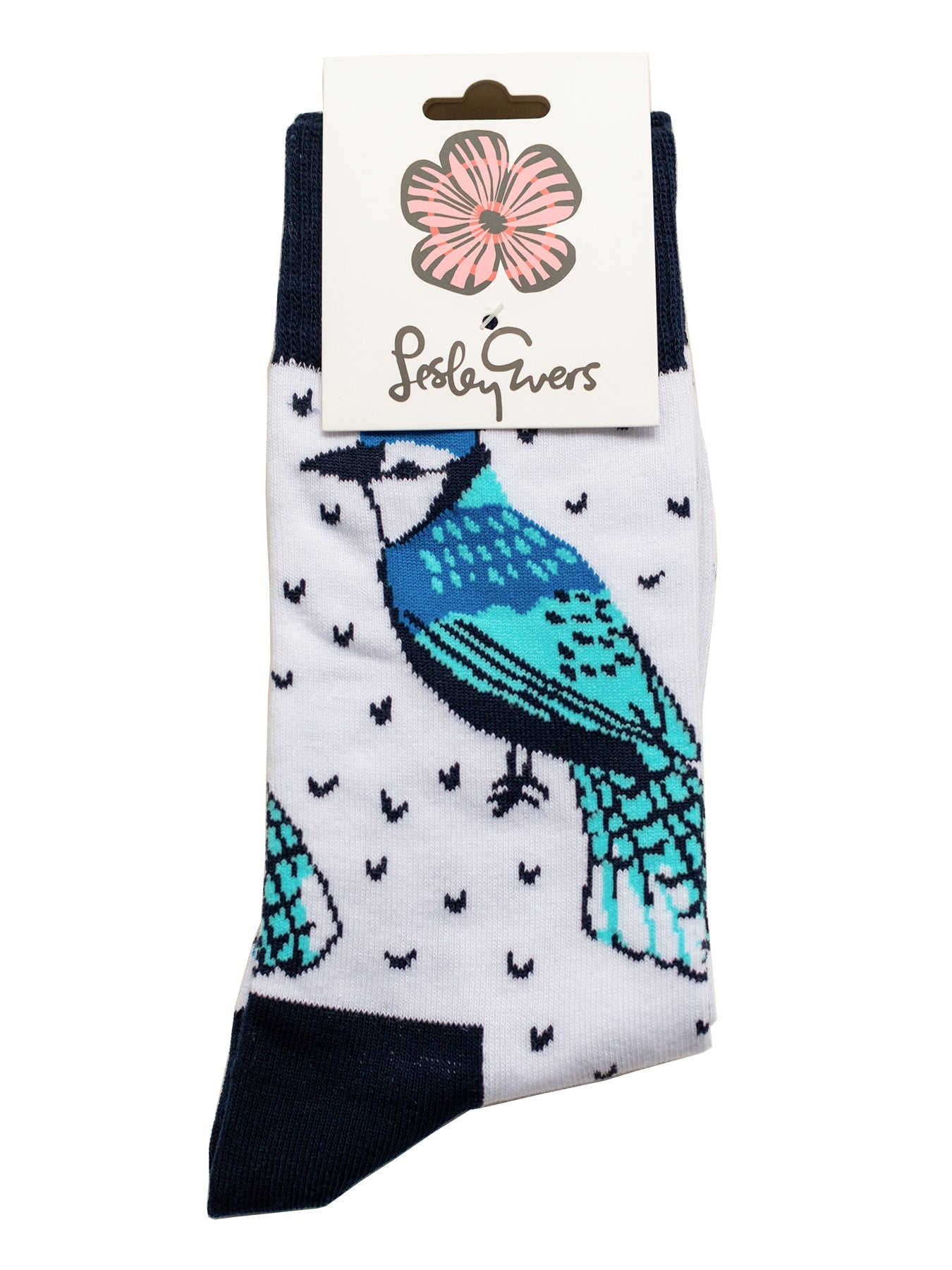 SOCKS Bluejays - Lesley Evers - 23 - HG100 - W3 - 23pinkrobeset - colorful socks