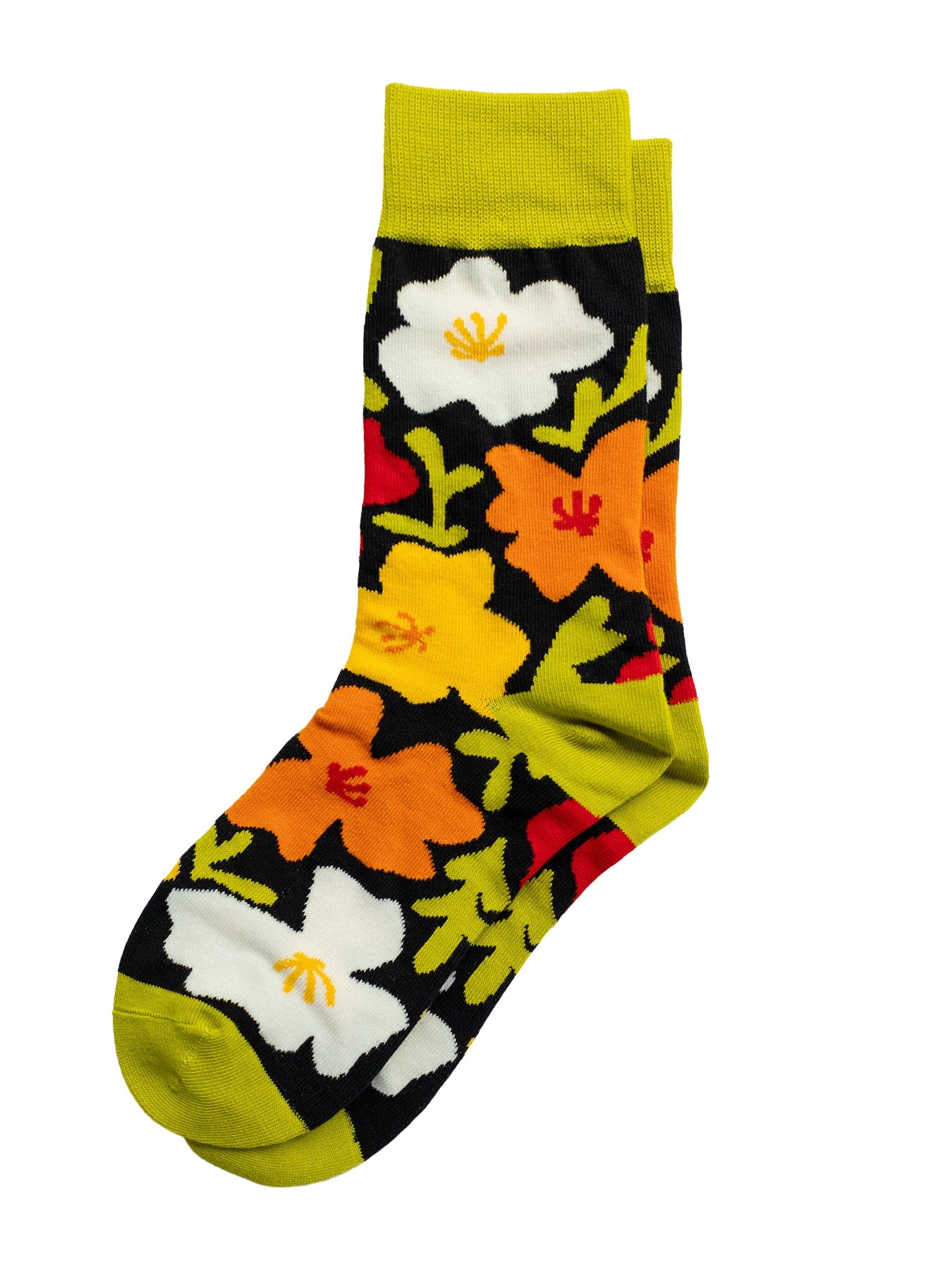 SOCKS Poppies - Lesley Evers - 23 - HG100 - W3 - 23pinkrobeset - colorful socks