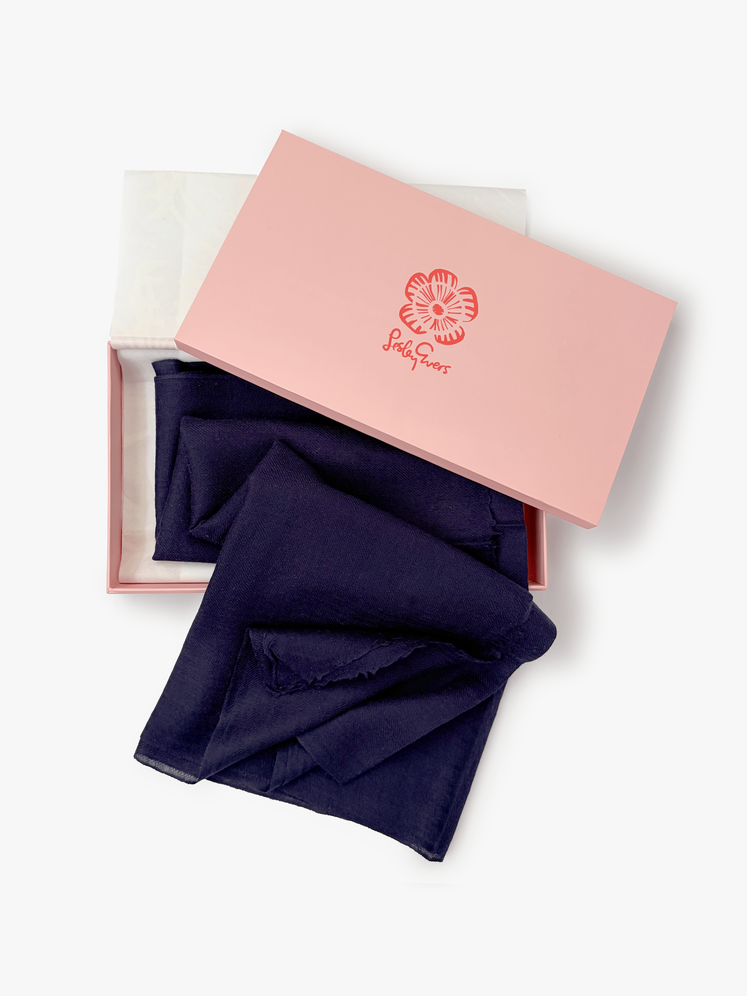 SONIA scarf Navy - Lesley Evers-Accessories-esme scarf-esmeralda