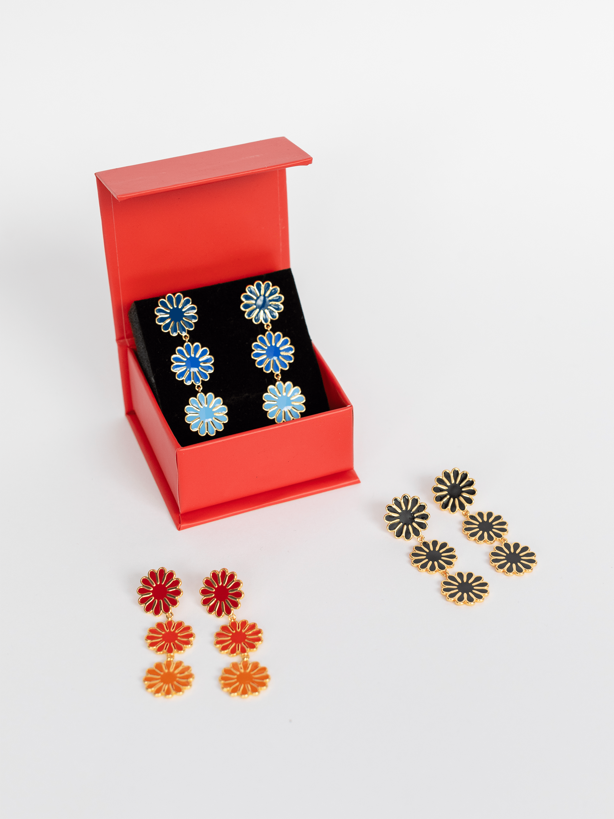 Spritz Earrings Bluebell - Lesley Evers - Accessories - accessory - pebble