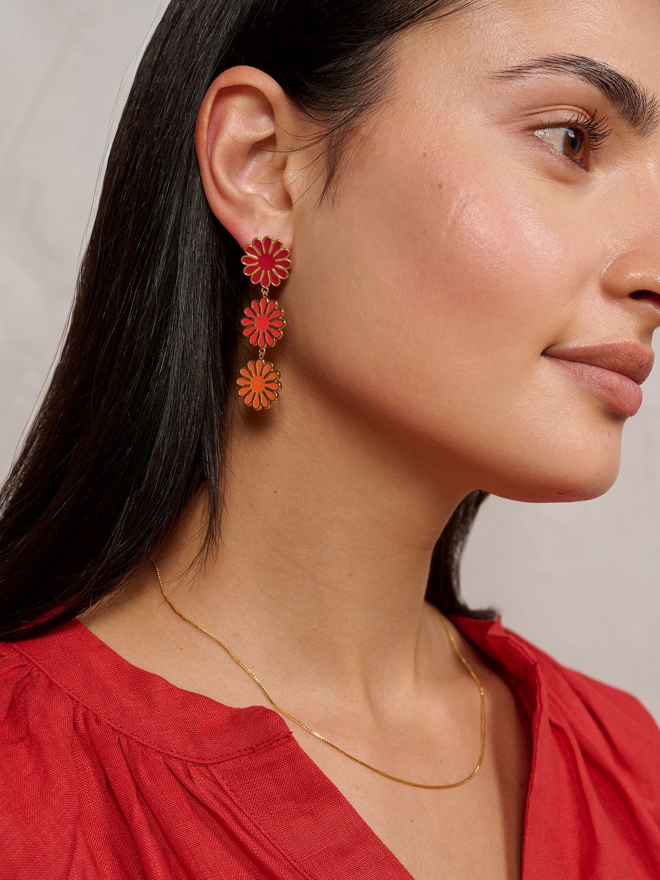 Spritz Earrings Calendula - Lesley Evers - Accessories - accessory - pebble