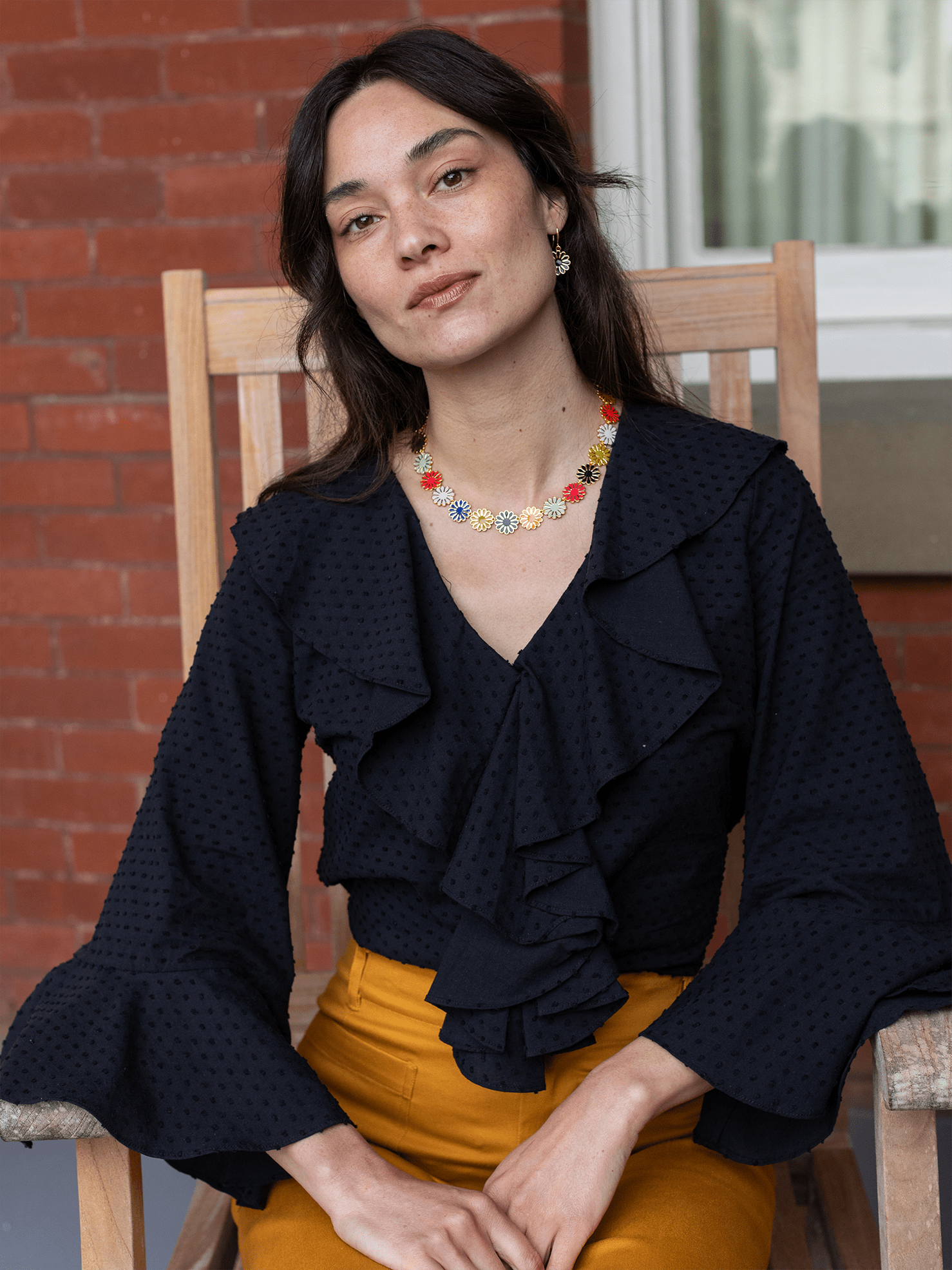 Spritz Necklace and Earrings Set Multi - Lesley Evers - Accessories - accessory - pebble