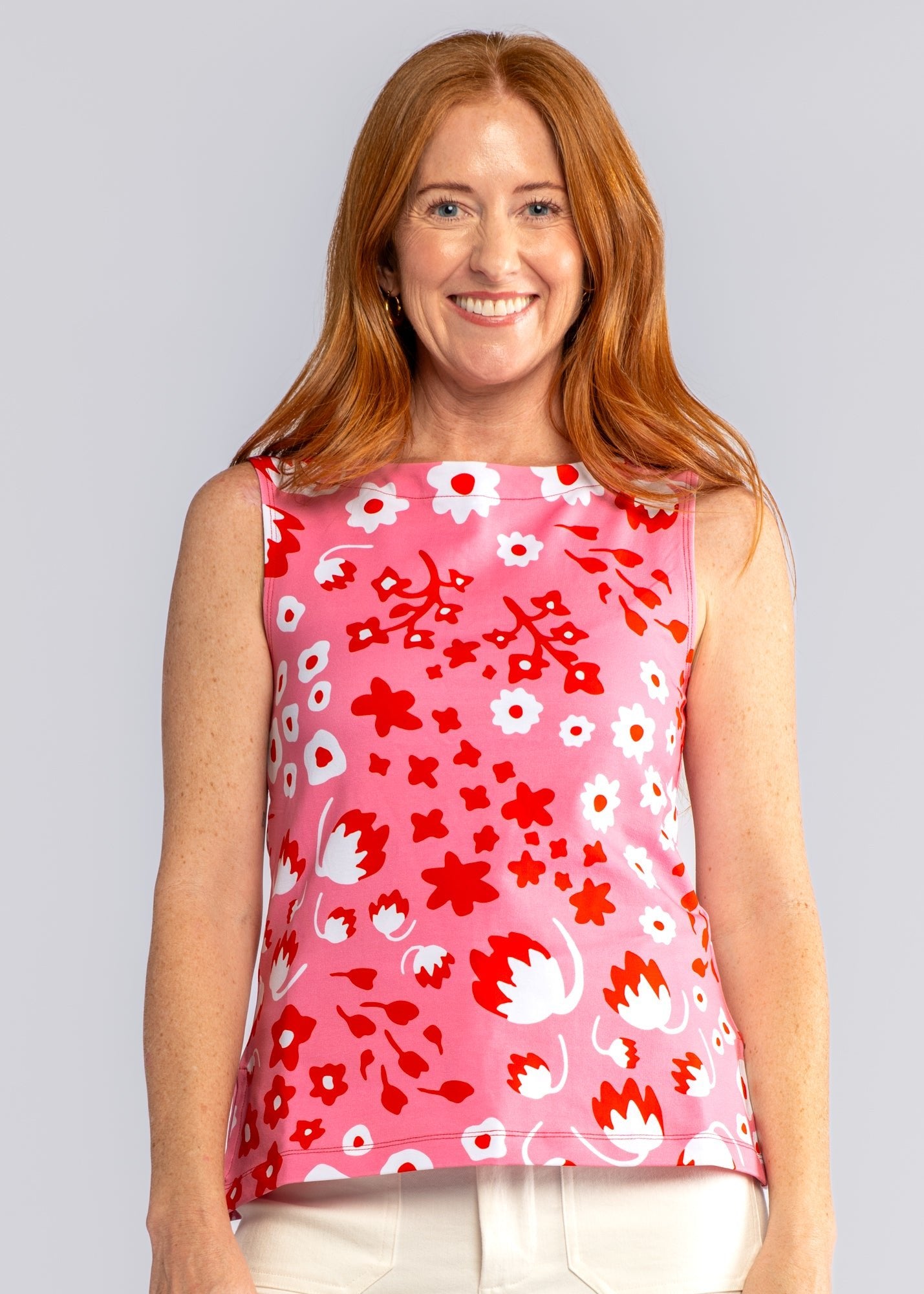 STELLA top Blossom Breeze Pink - Lesley Evers-Best Seller-loop tile-New Arrivals