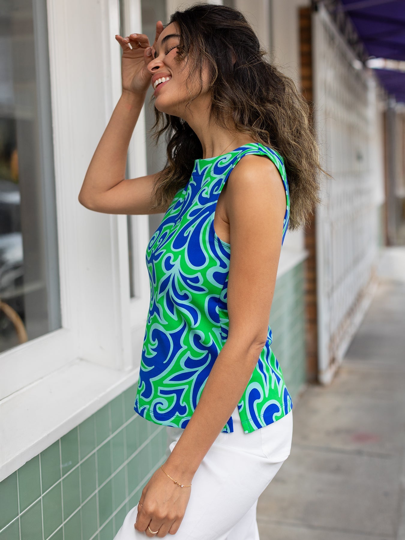 STELLA top Filigree Blue - Lesley Evers - Best Seller - jubilee - New Arrivals