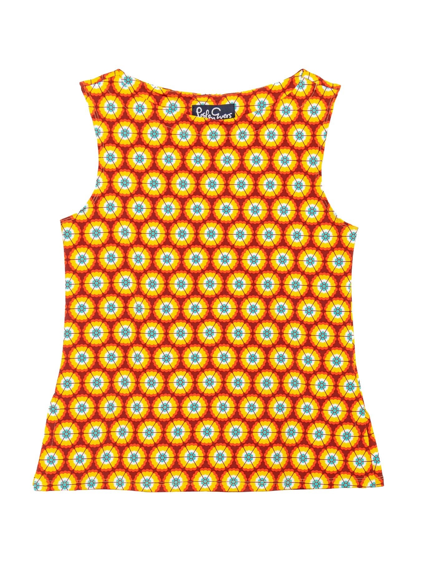 STELLA top Morning Glory Red - Lesley Evers-Best Seller-moring glory-New Arrivals