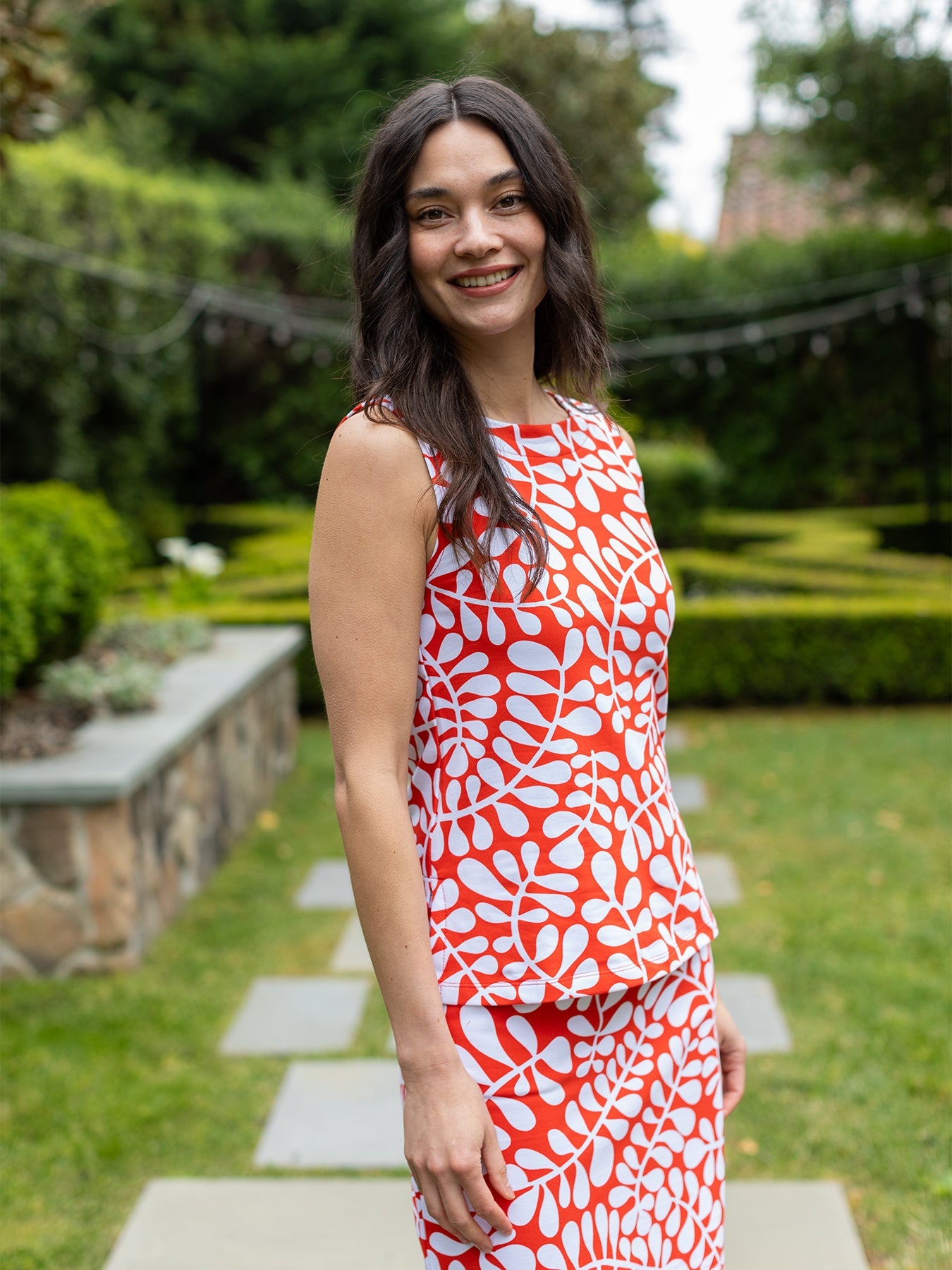 STELLA top Red Fern - Lesley Evers - Best Seller - fern - Red Fern