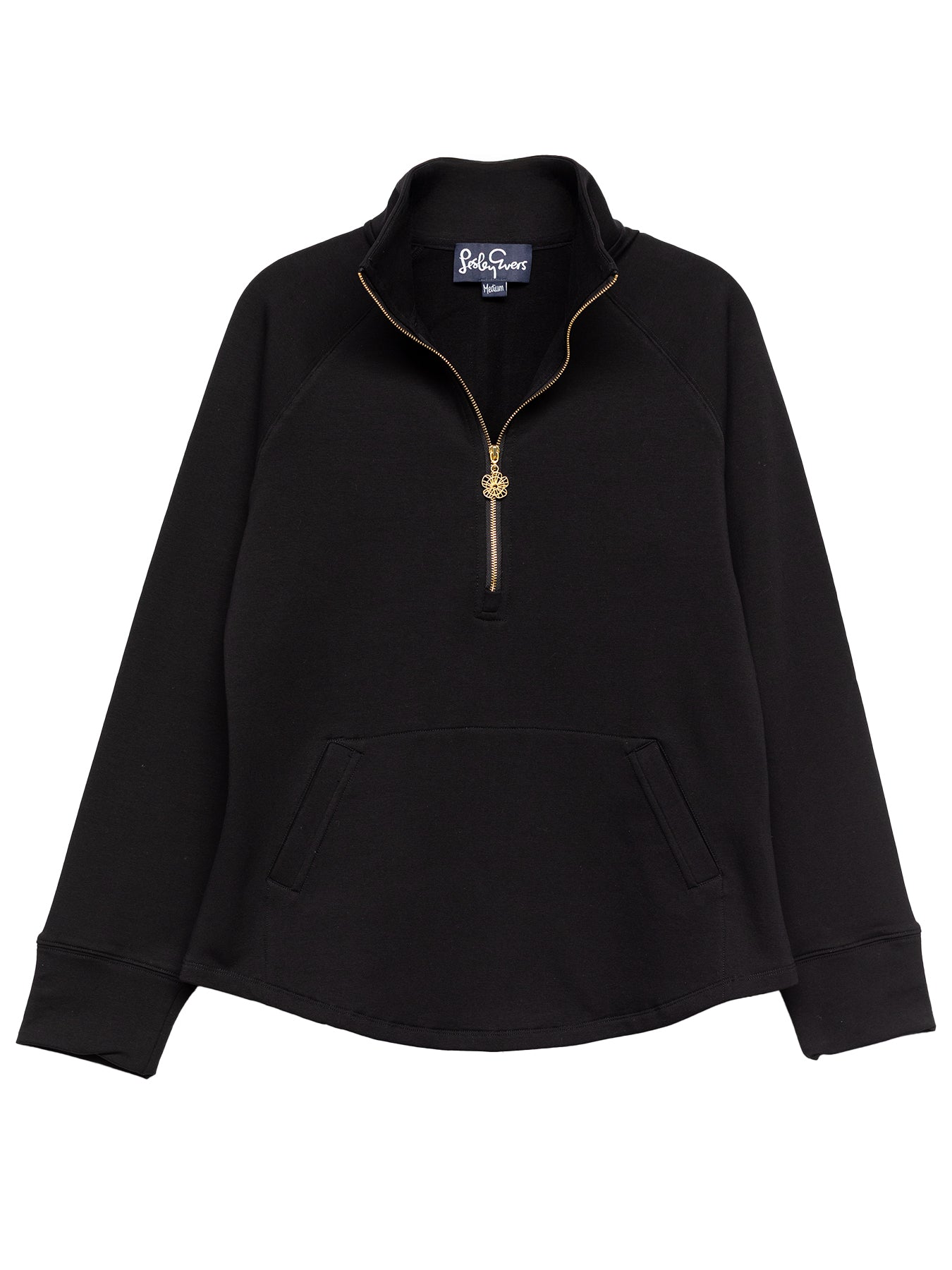 SYDNEY pullover Black - Lesley Evers - pickleball collection - Shop - Shop/All Products