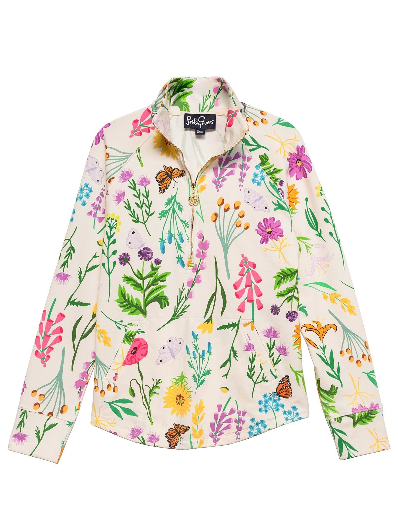 SYDNEY pullover Prairie Posy - Lesley Evers - new - pickleball collection - Shop