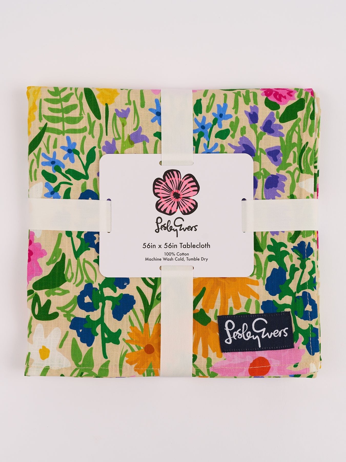 TABLECLOTH Flower Field - Lesley Evers-23-HG200-W1-Gems-gems garnet