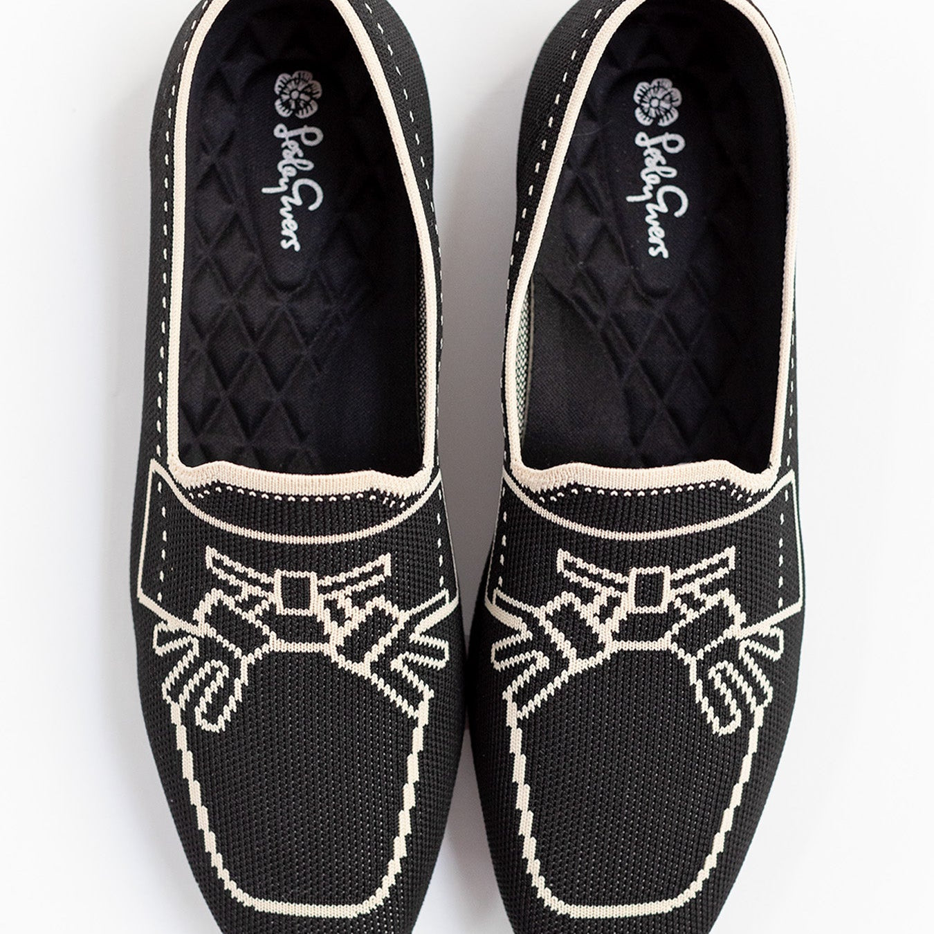 TASSEL LOAFER Black - Lesley Evers - knit shoe - loafer - shoe