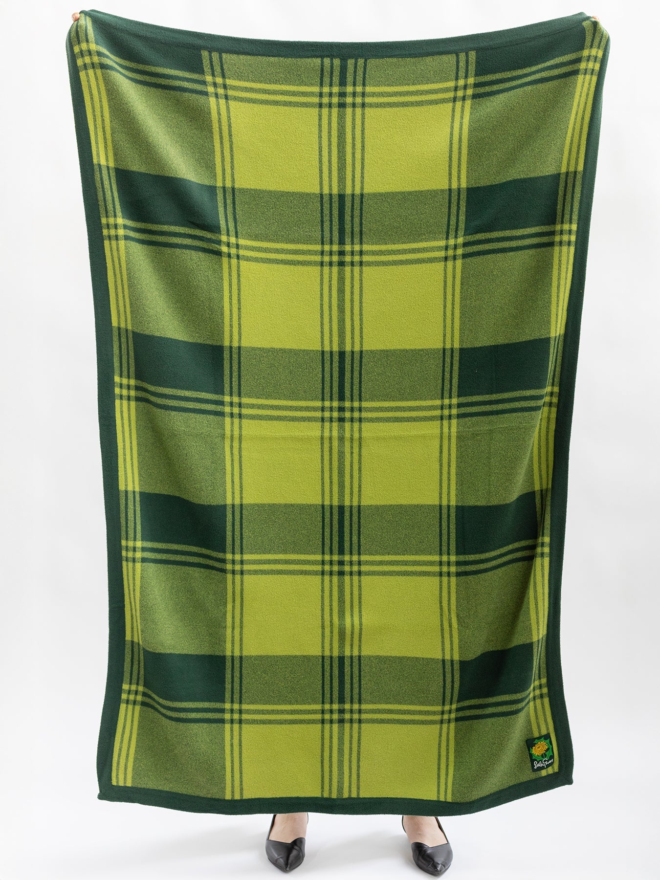 THROW BLANKET Pine Plaid - Lesley Evers - Blanket - gifts under $150 - home