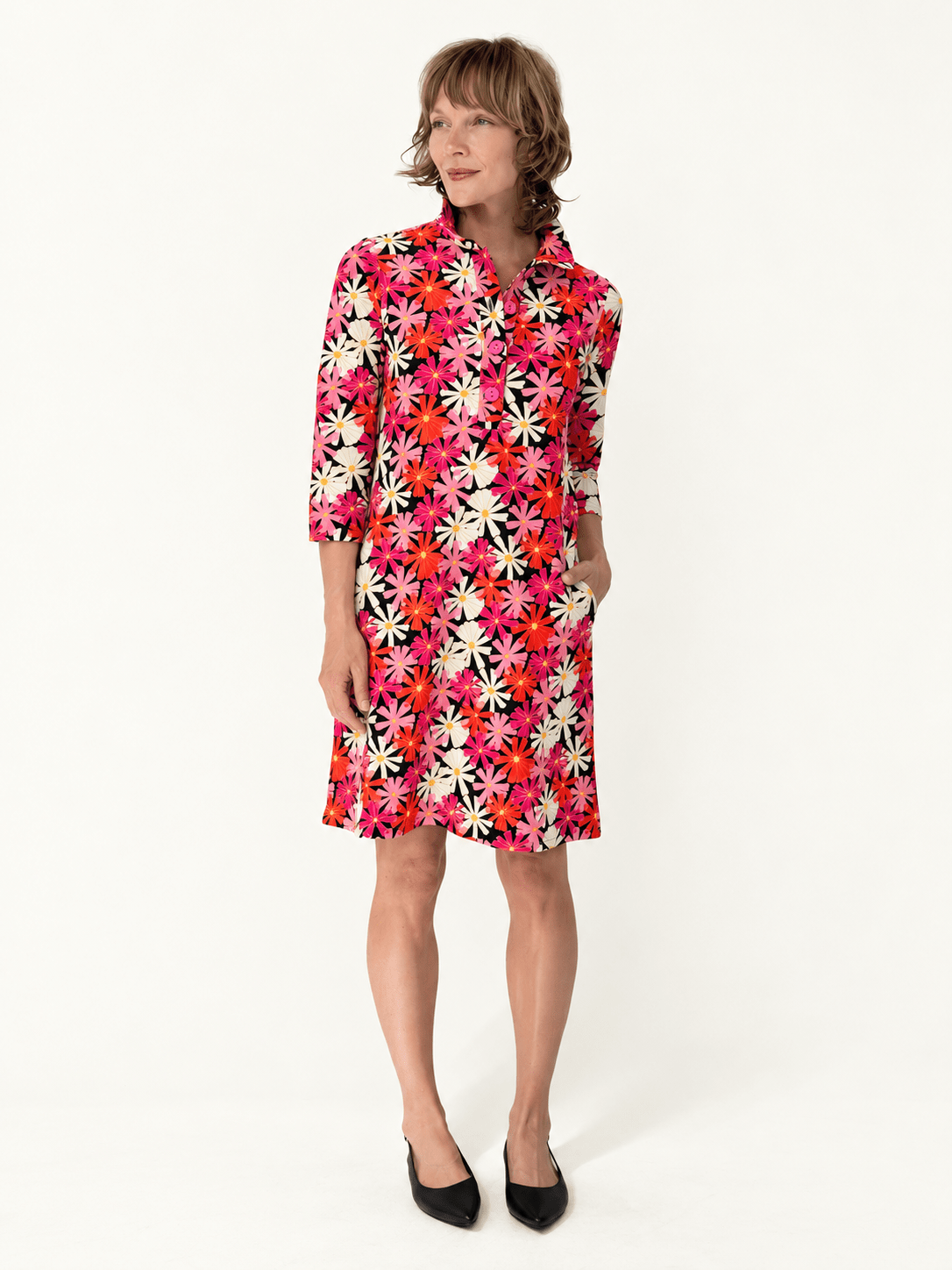 TIPPI dress Asters Pink - Lesley Evers-Dress-new-service_blocked