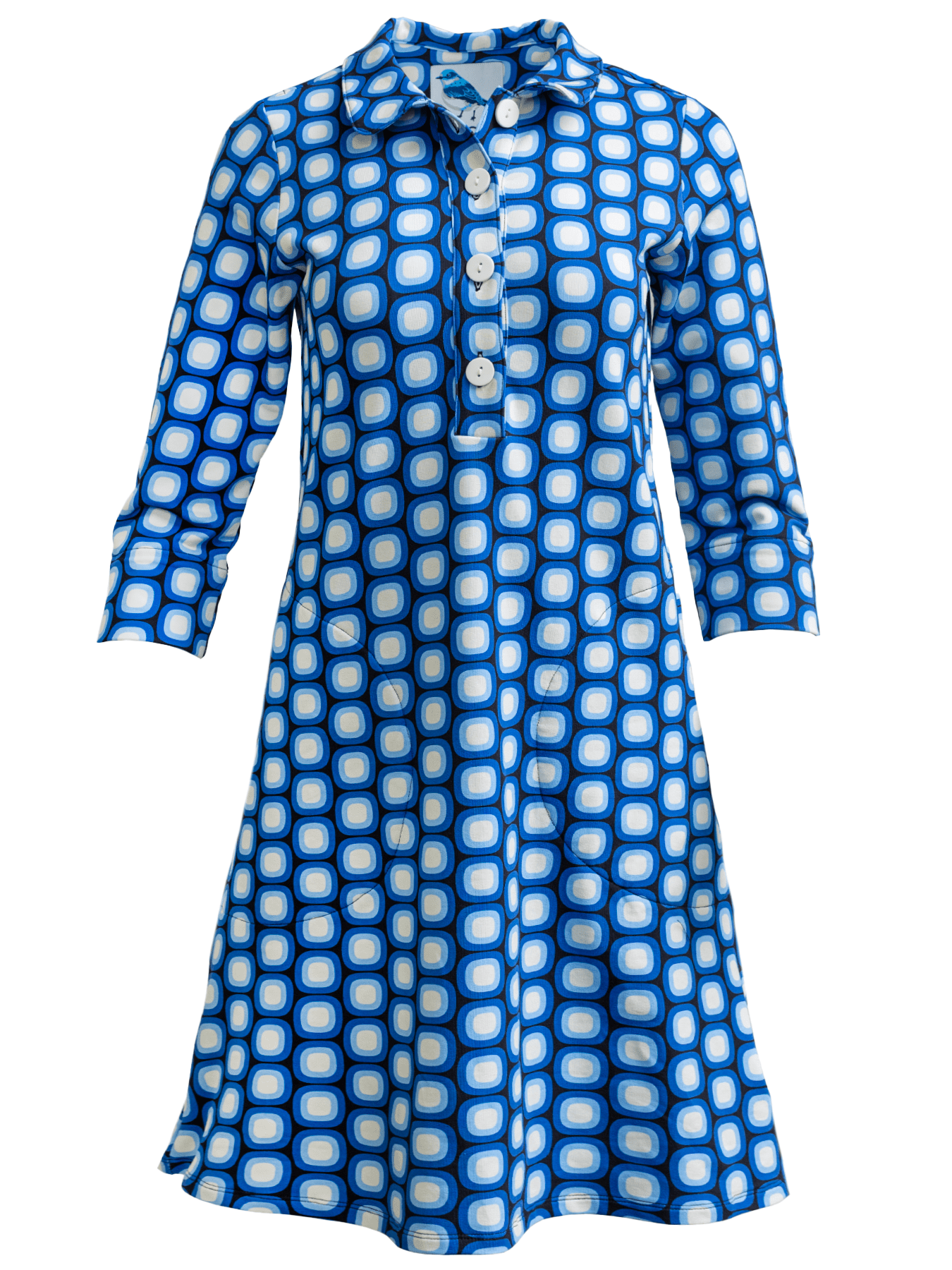 TIPPI dress Dots Blue - Lesley Evers - Dress - new - Shop