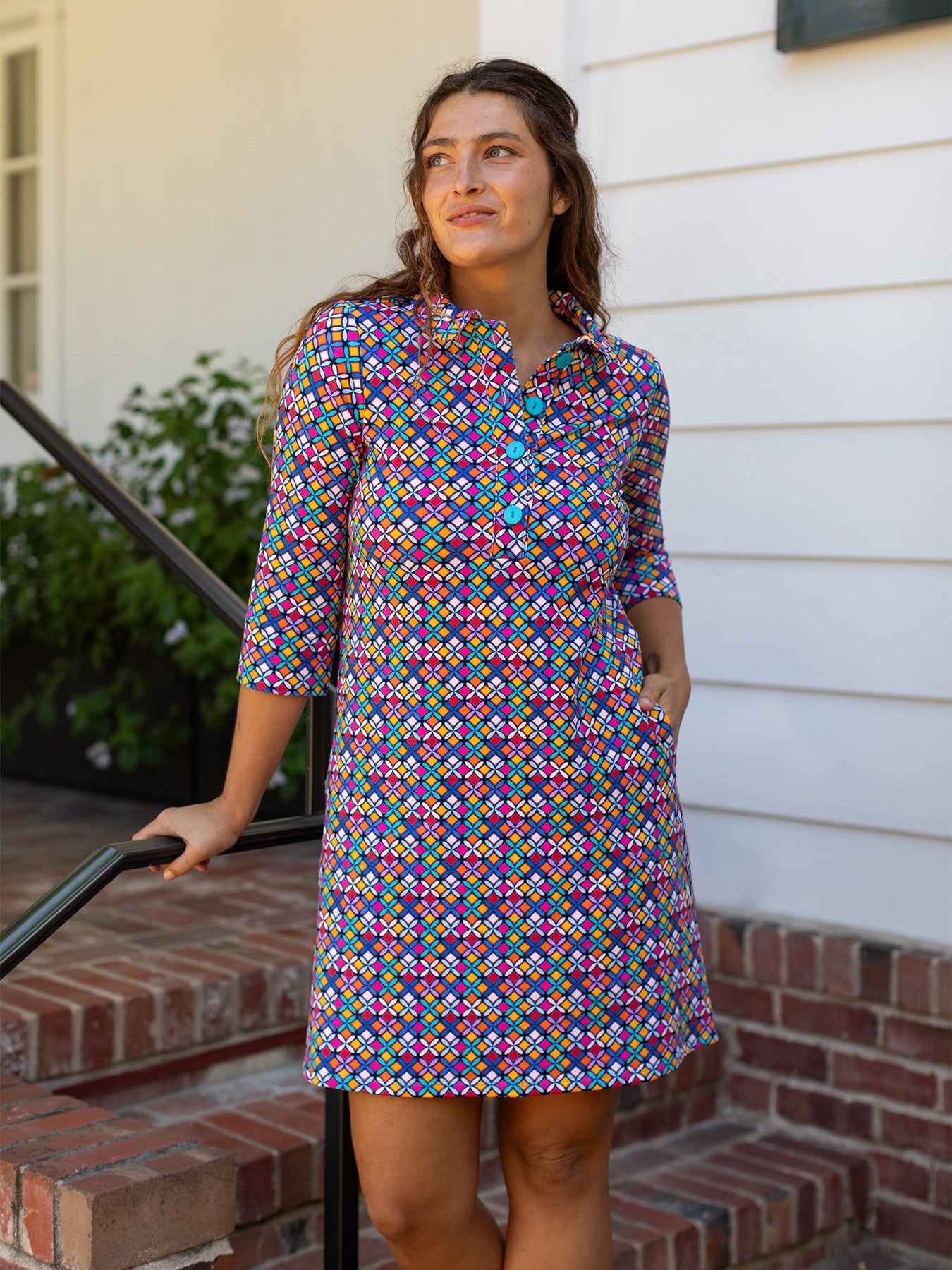 TIPPI dress Fioretta - Lesley Evers - Dress - jubilee - jubilee multi