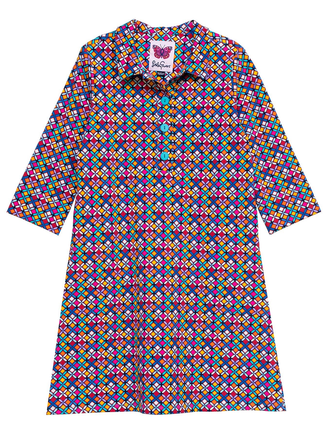 TIPPI dress Fioretta - Lesley Evers - Dress - jubilee - jubilee multi