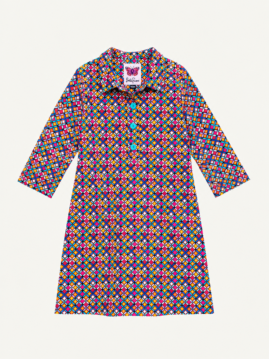 TIPPI dress Fioretta - Lesley Evers-Dress-jubilee-jubilee multi