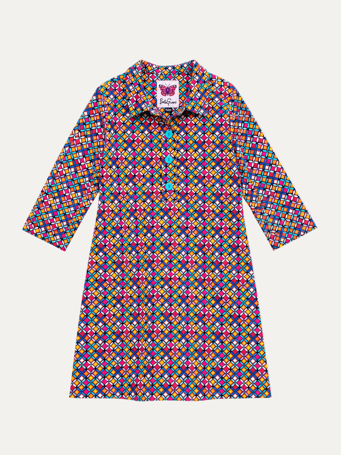 TIPPI dress Fioretta - Lesley Evers-Dress-jubilee-jubilee multi
