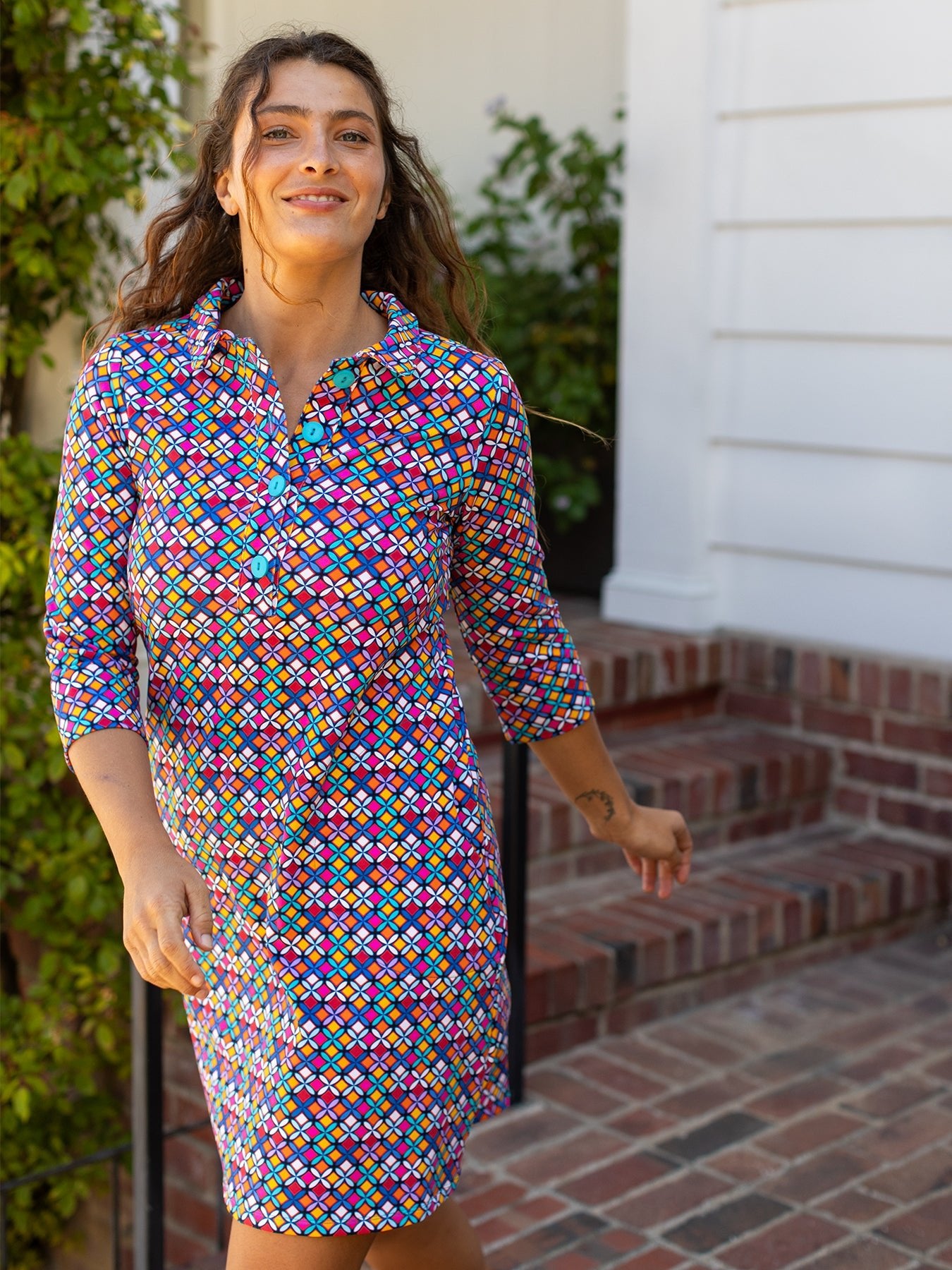 TIPPI dress Fioretta - Lesley Evers - Dress - jubilee - jubilee multi