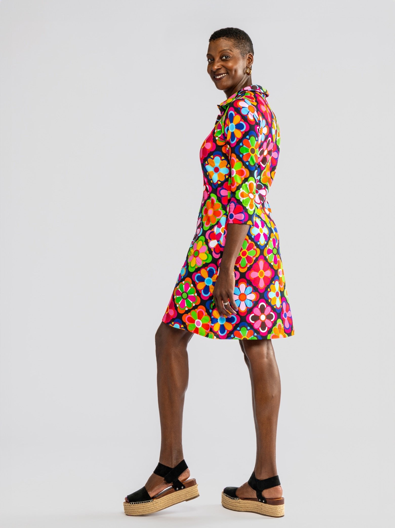 TIPPI dress Jubilee Multi - Lesley Evers-Dress-Shop-Shop/All Products