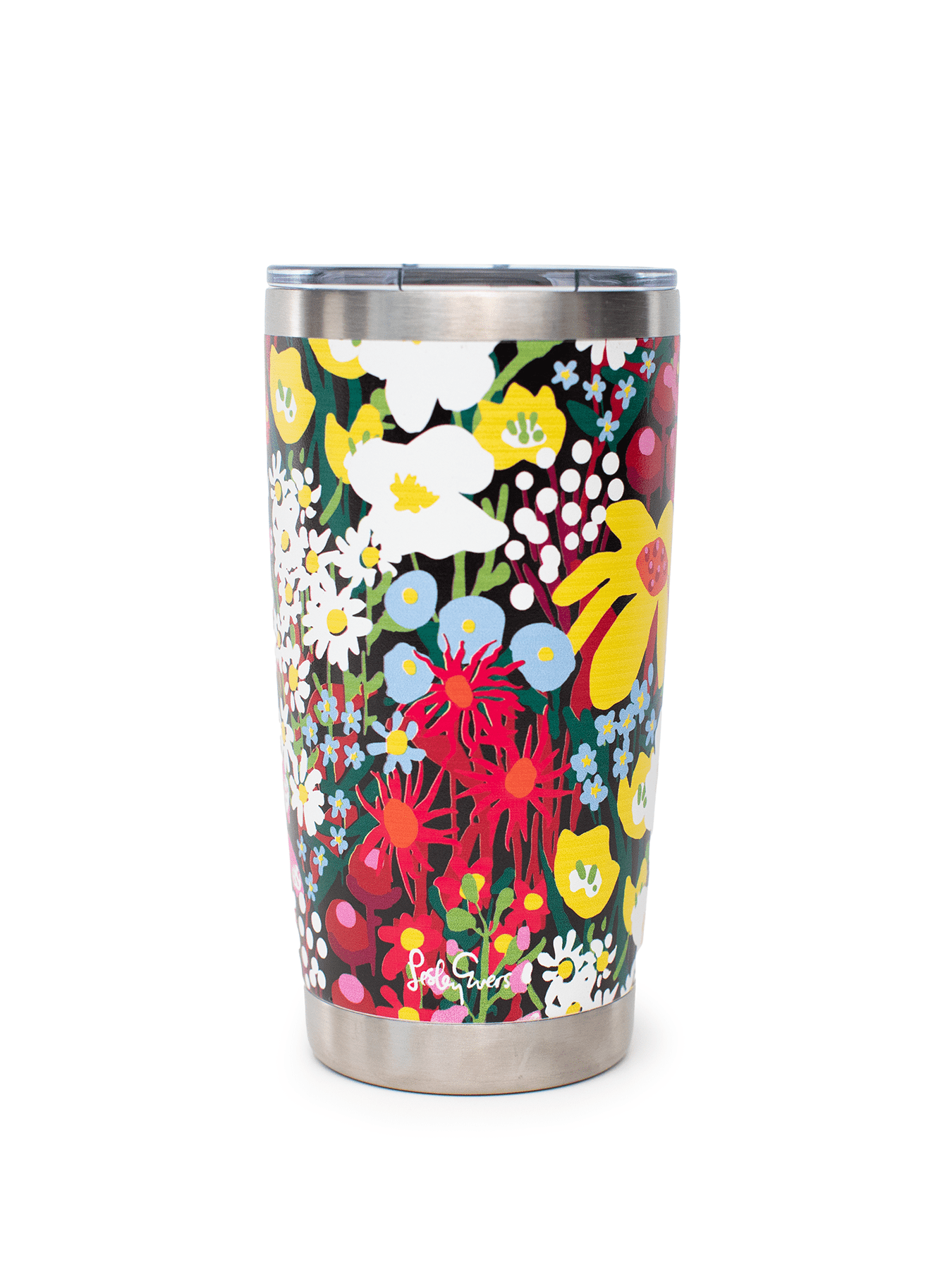 TRAVEL MUG Garden Party - Lesley Evers - 23pinkrobeset - coffee cup - coffee mug