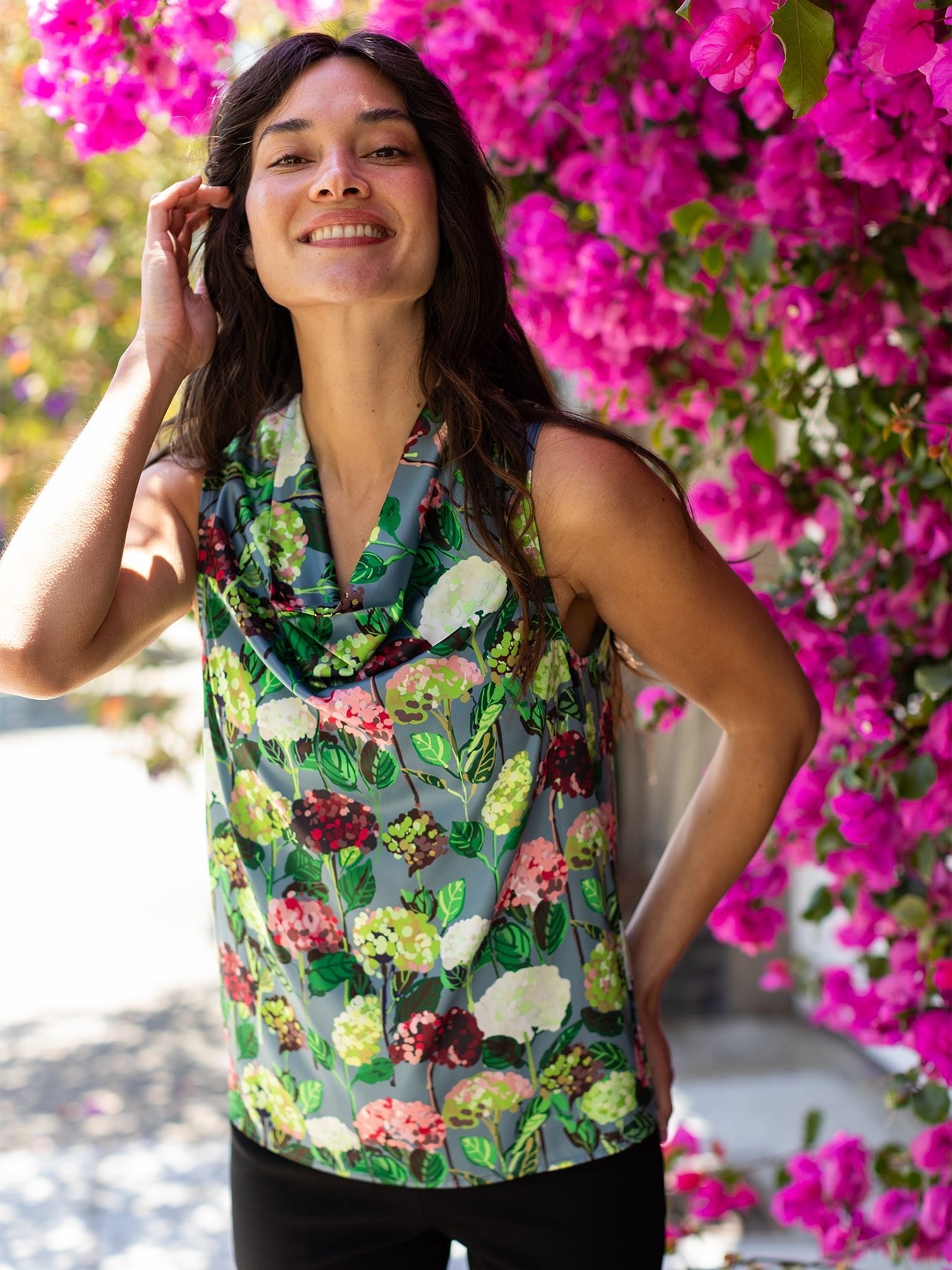 ULA top Hydrangea - Lesley Evers - Shop - Shop/All Products - Shop/New Arrivals