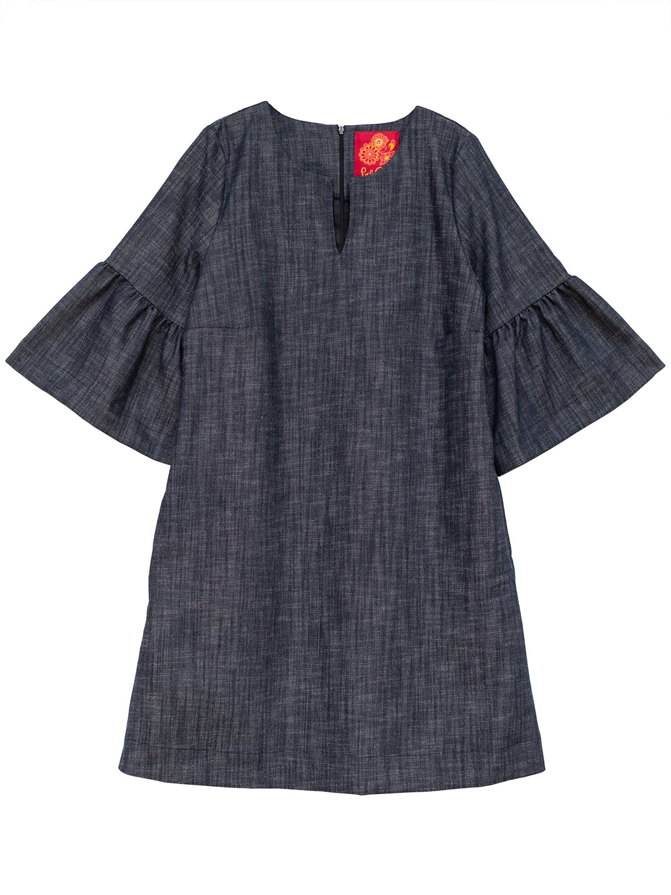 VERA dress Denim - Lesley Evers - Black - black dress - Dress