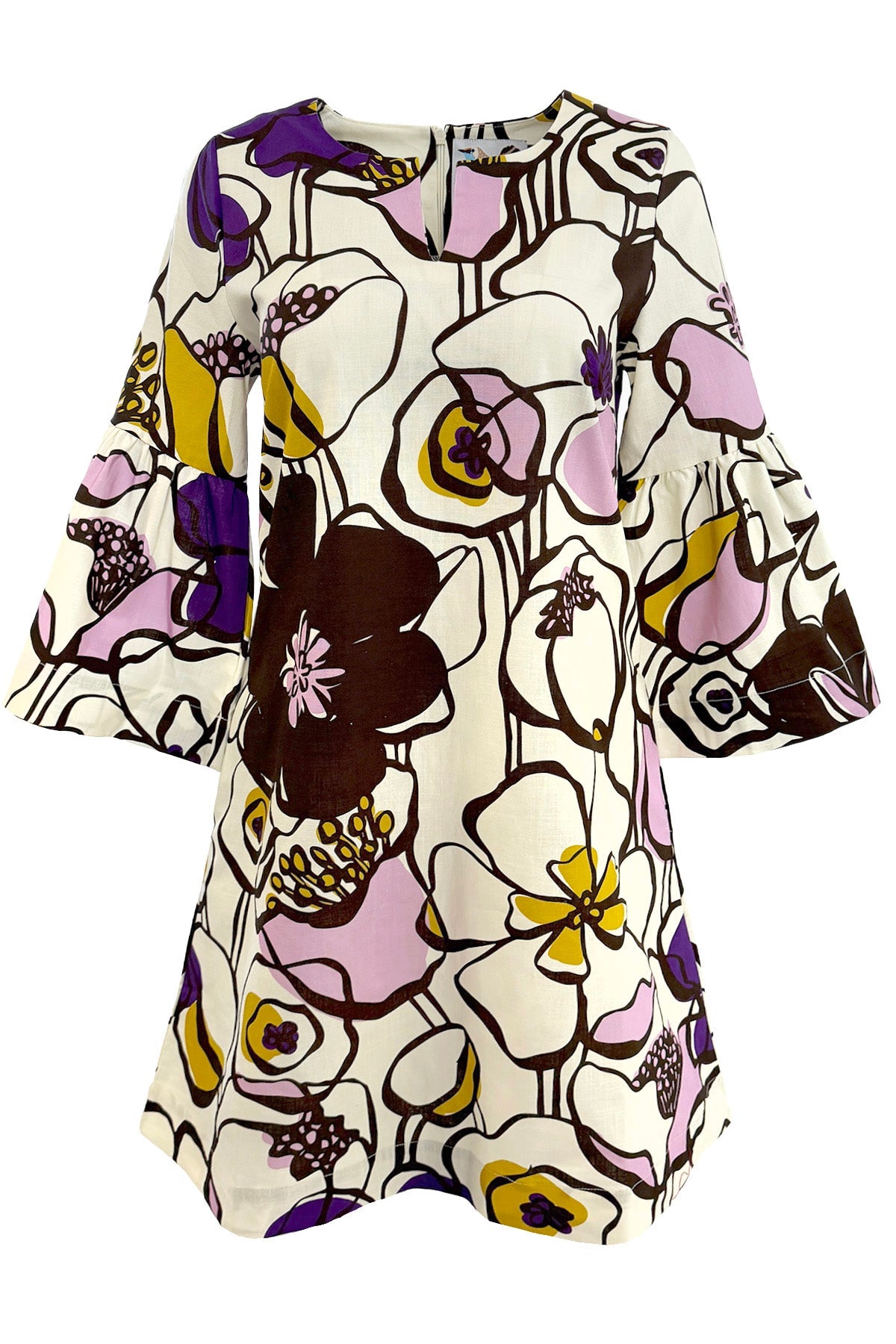 VERA dress Full Bloom Purple - Lesley Evers - Dress - Shop - Shop/All Products