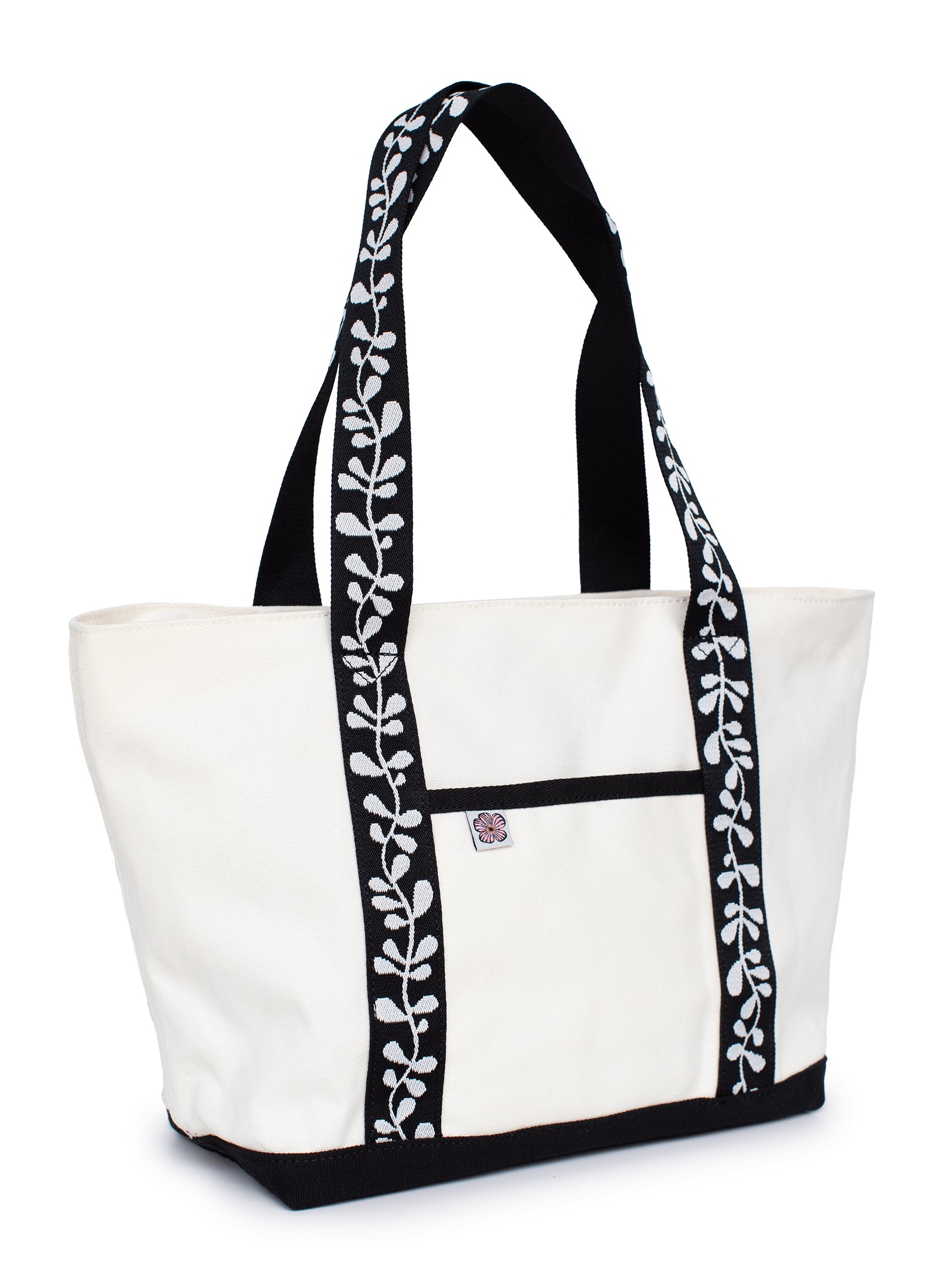WINNIE tote Black Fern - Lesley Evers - Accessories - bird - bird bag