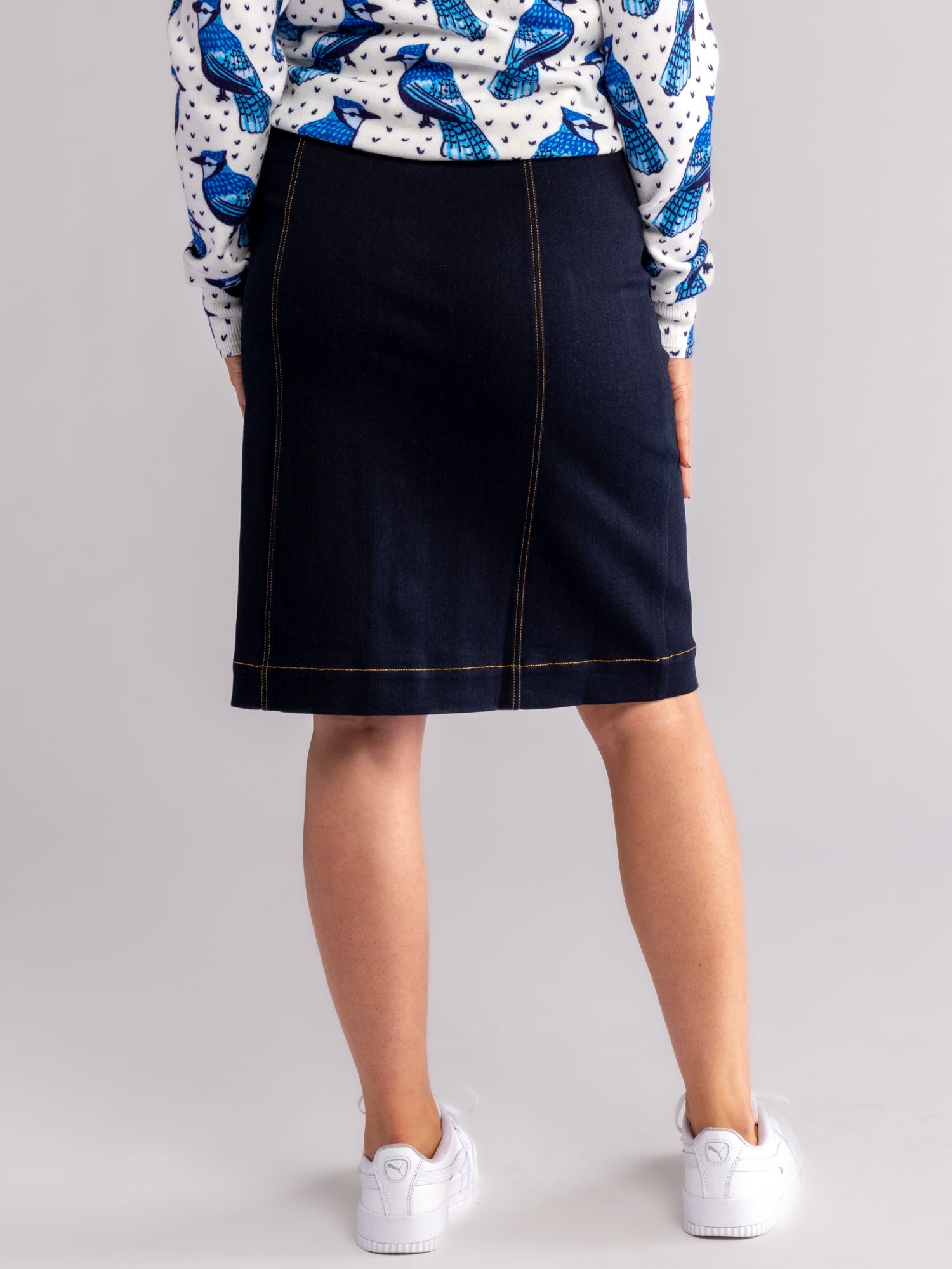 ALISON skirt Indigo Denim - Lesley Evers-denim-Shop-Shop/All Products