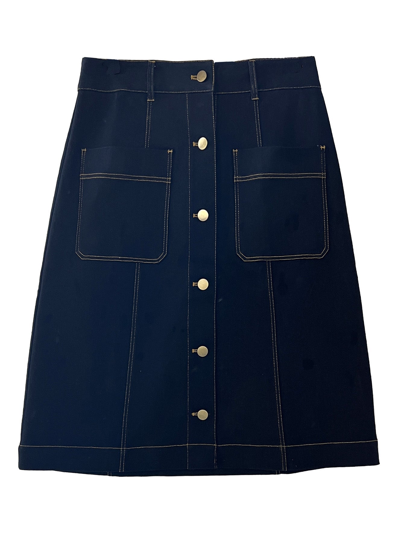 ALISON skirt Indigo Denim - Lesley Evers-denim-Shop-Shop/All Products