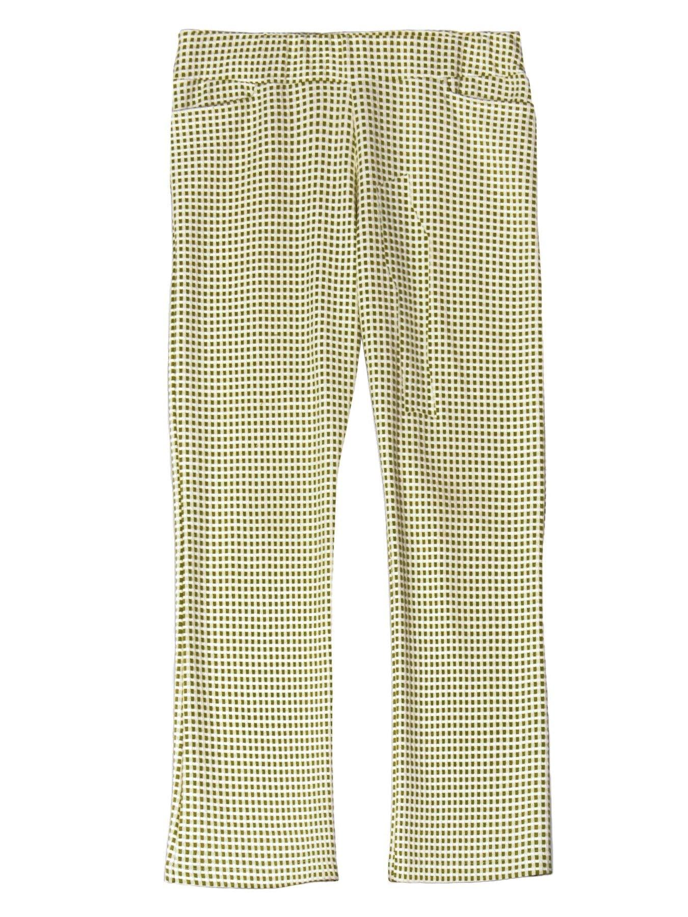 AUDREY pant Olive Jacquard - Lesley Evers-audrey-blooms-Bottoms