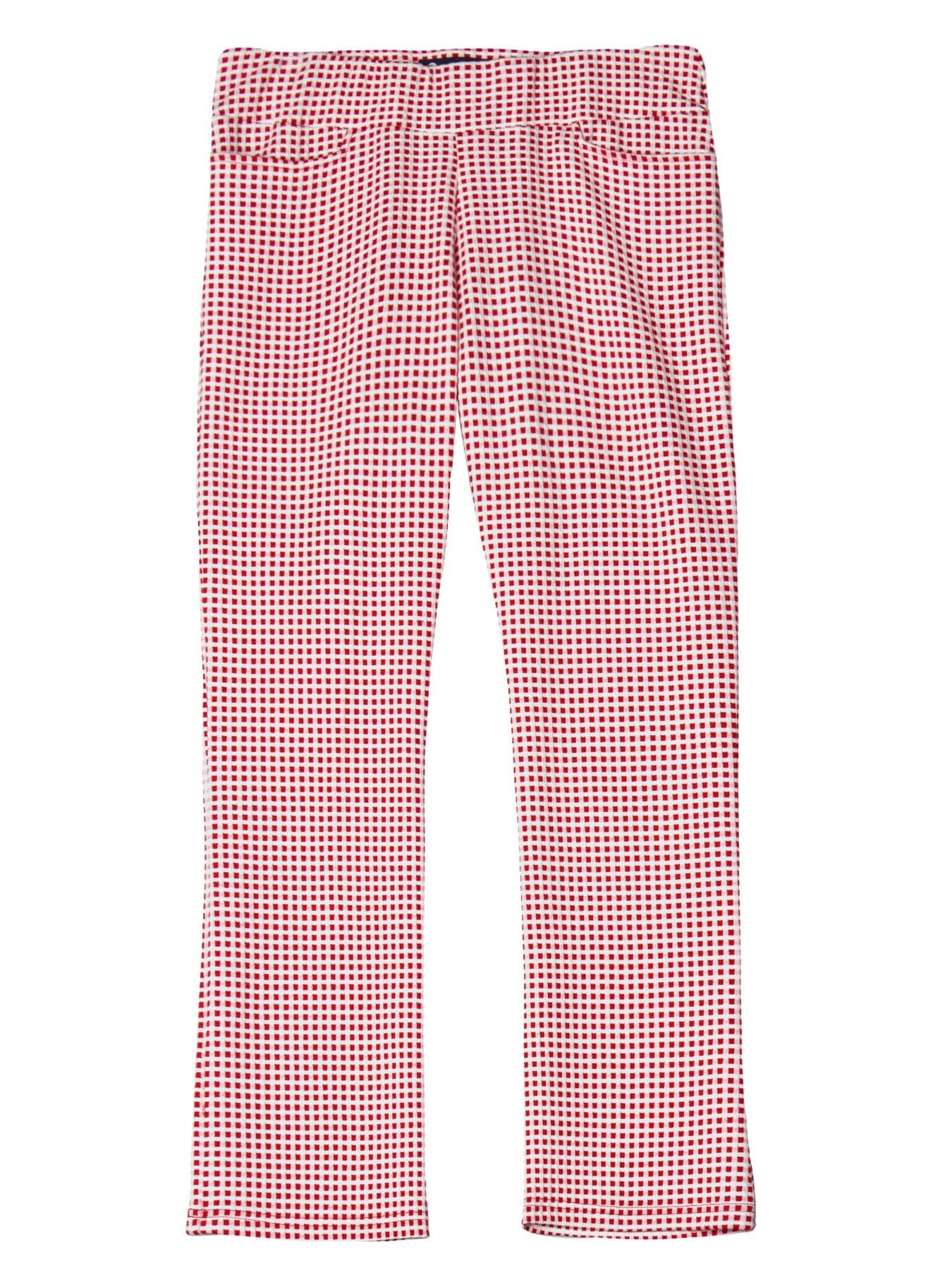 AUDREY pant Red Jacquard - Lesley Evers-audrey-blooms-Bottoms