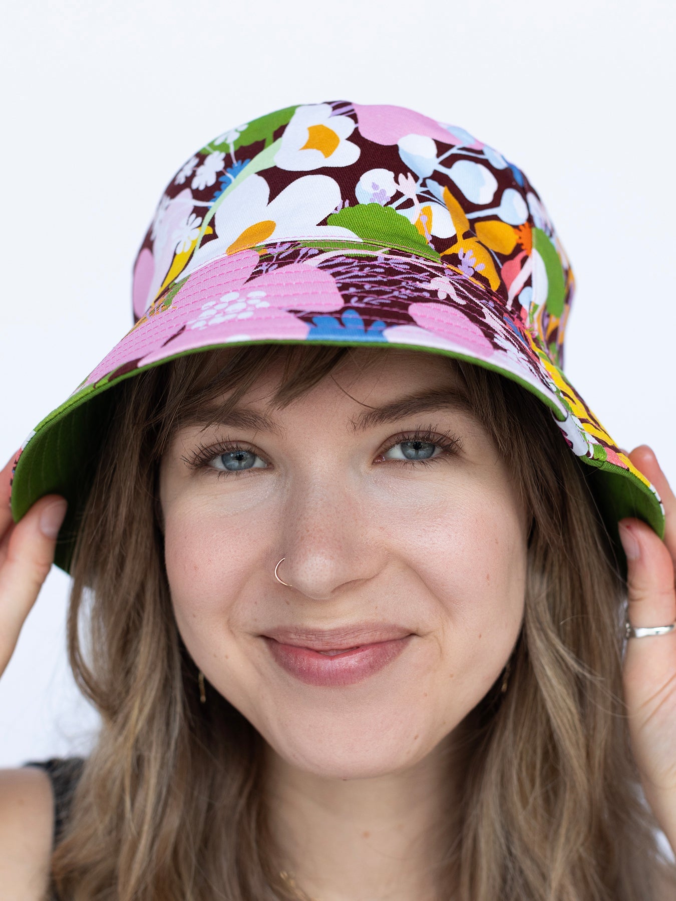 BERTA bucket hat Meadow Flower - Lesley Evers-bucket hat-hat-Shop