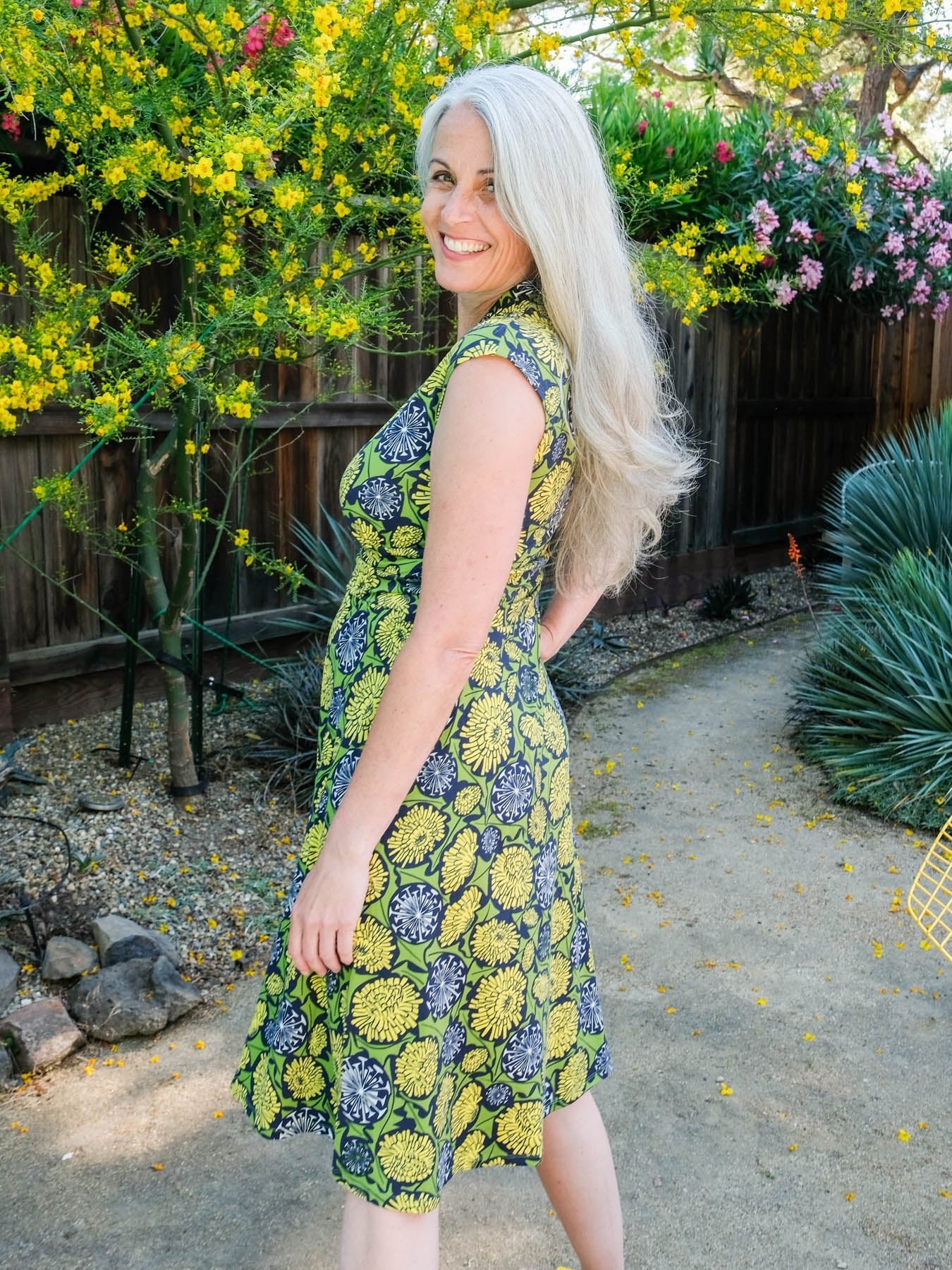 BETSY dress Dandelion Navy - Lesley Evers-Best Seller-Blue-blue dress