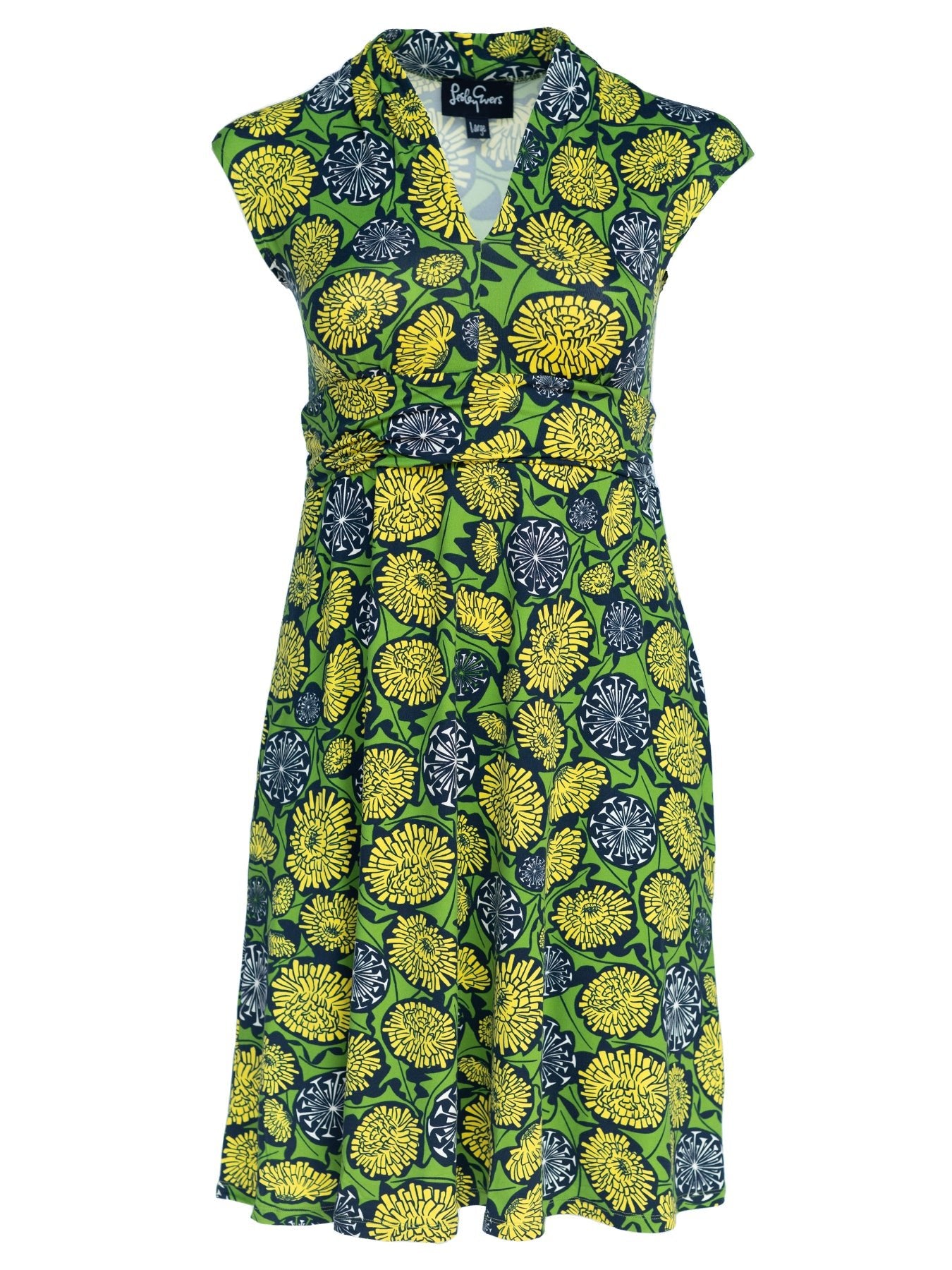 BETSY dress Dandelion Navy - Lesley Evers-Best Seller-Blue-blue dress