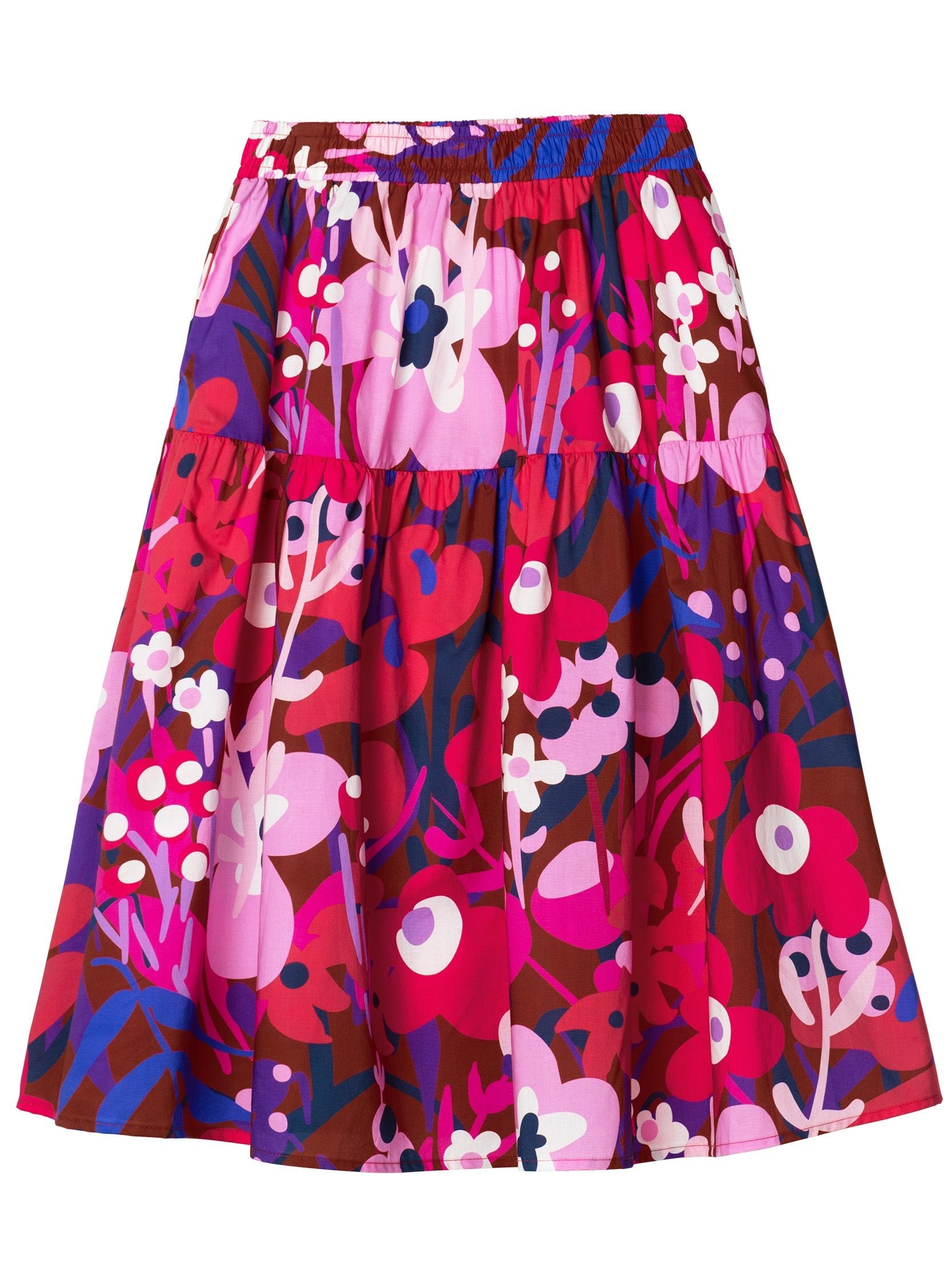 CALISTA skirt Garden Oasis Pink - Lesley Evers-Bottoms-garden oasis-garden oasis pink