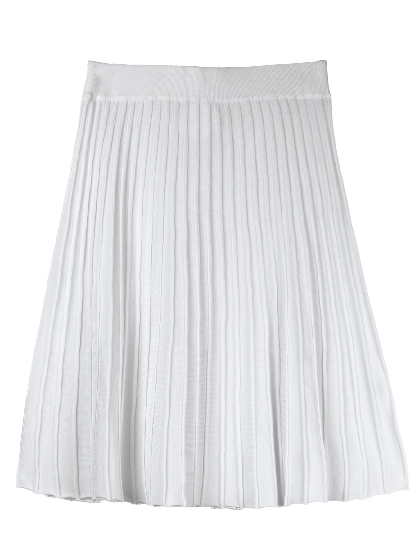 CHLOE knit skirt White - Lesley Evers-bottom-clothing-Skirt