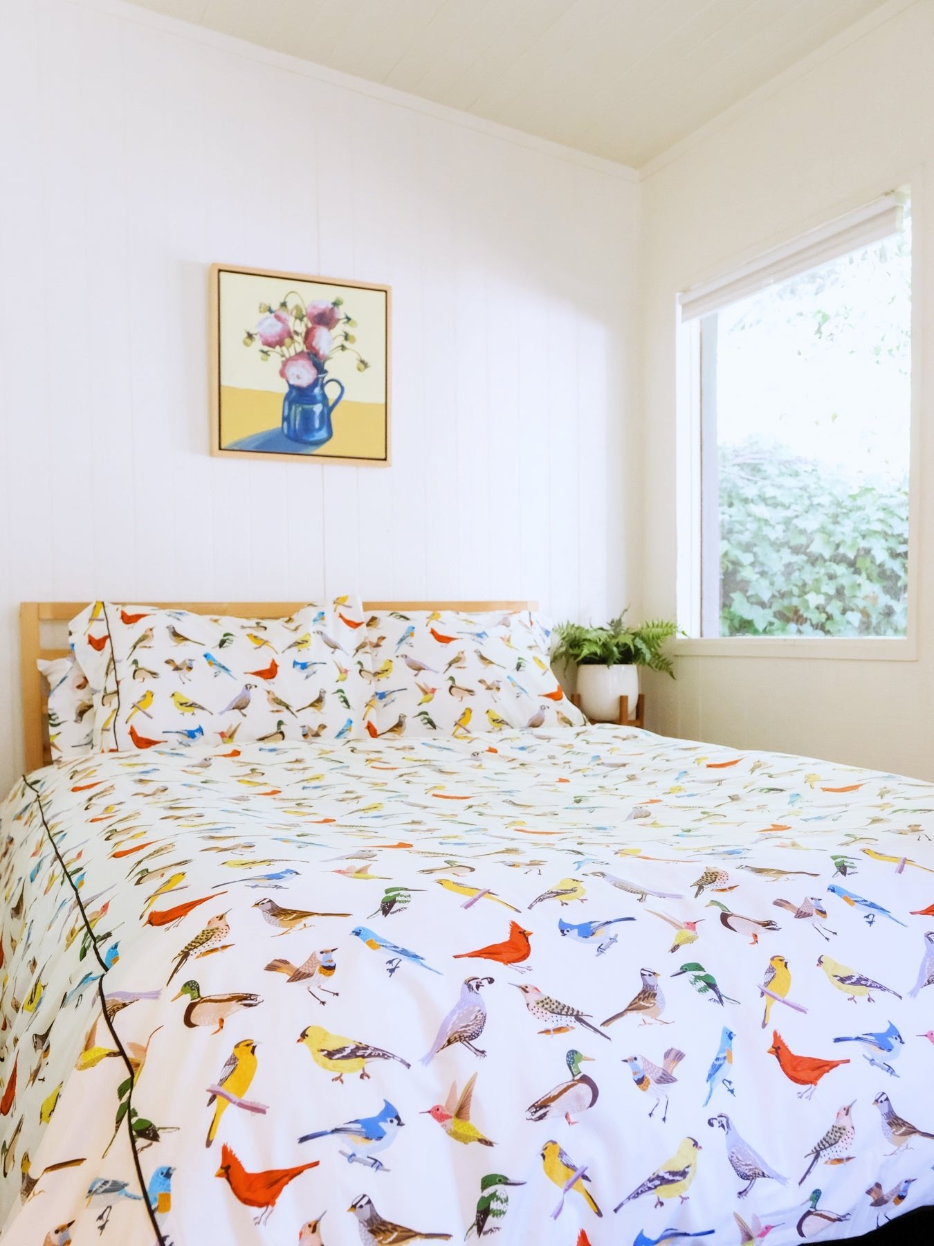 DUVET COVER Birds - Lesley Evers-Bedding-Bedroom-birds